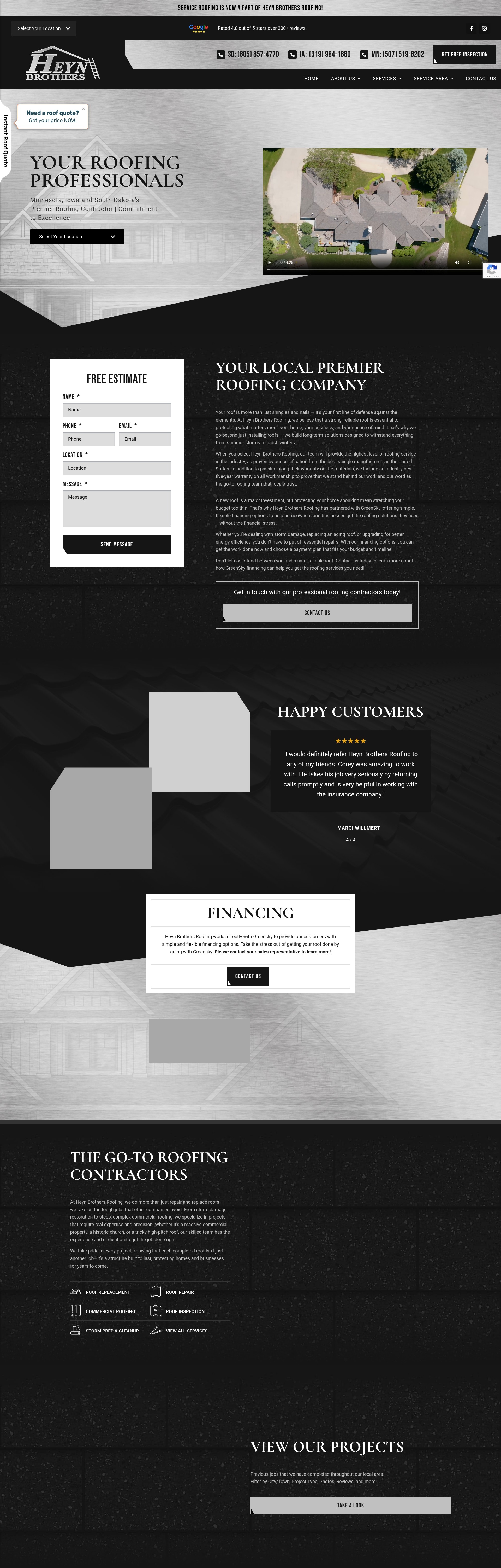 Landing Page