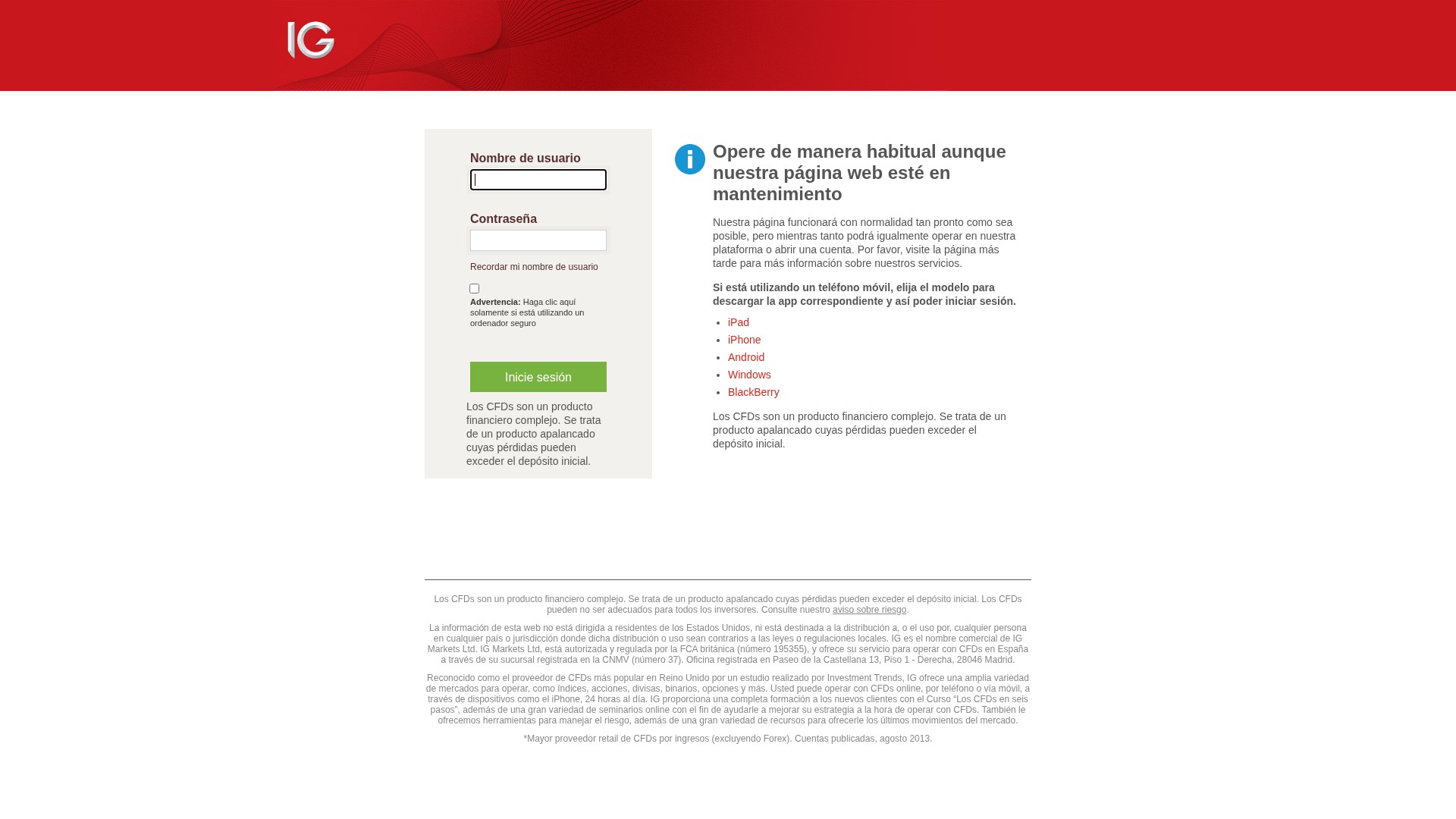 Landing Page