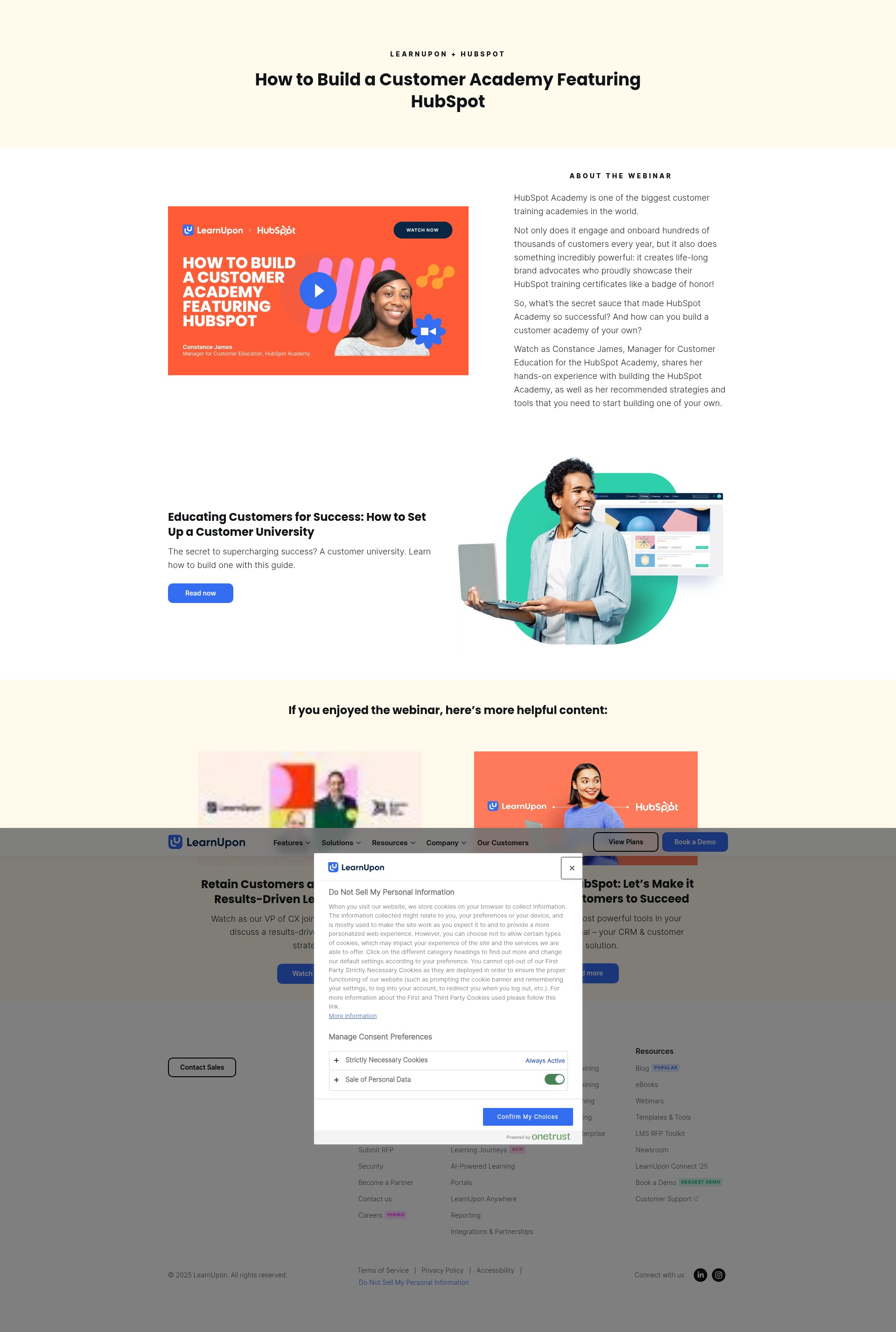 Landing Page