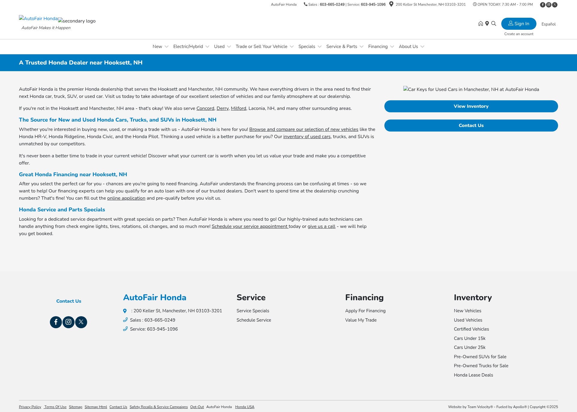 Landing Page