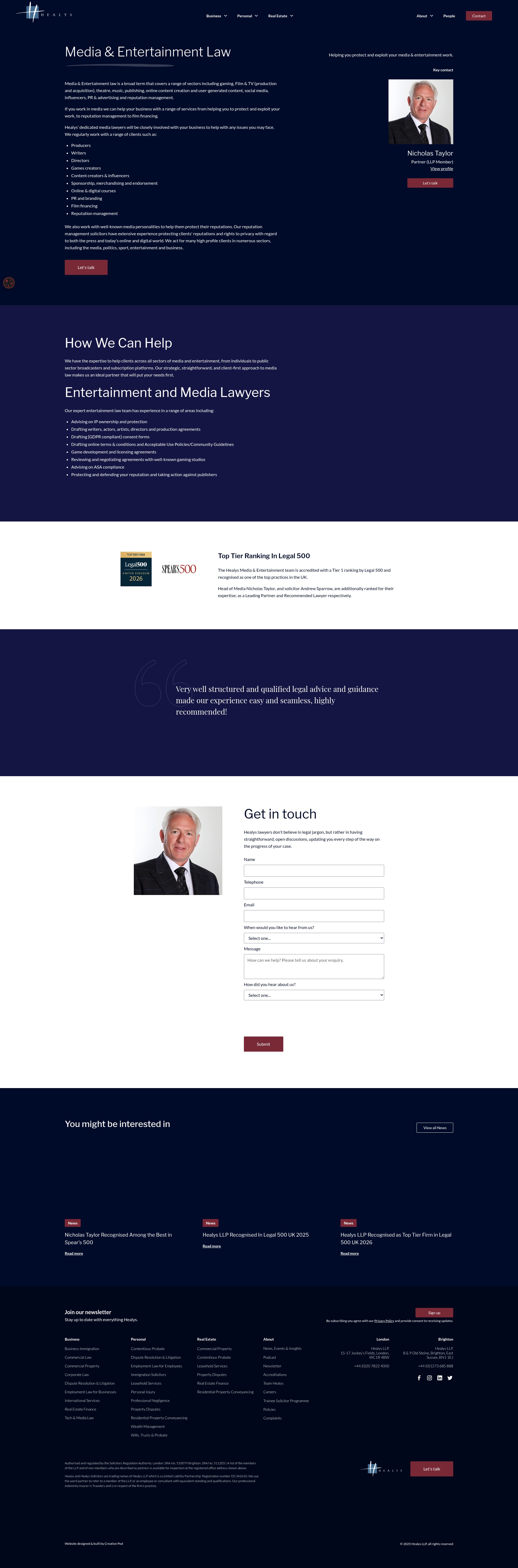 Landing Page