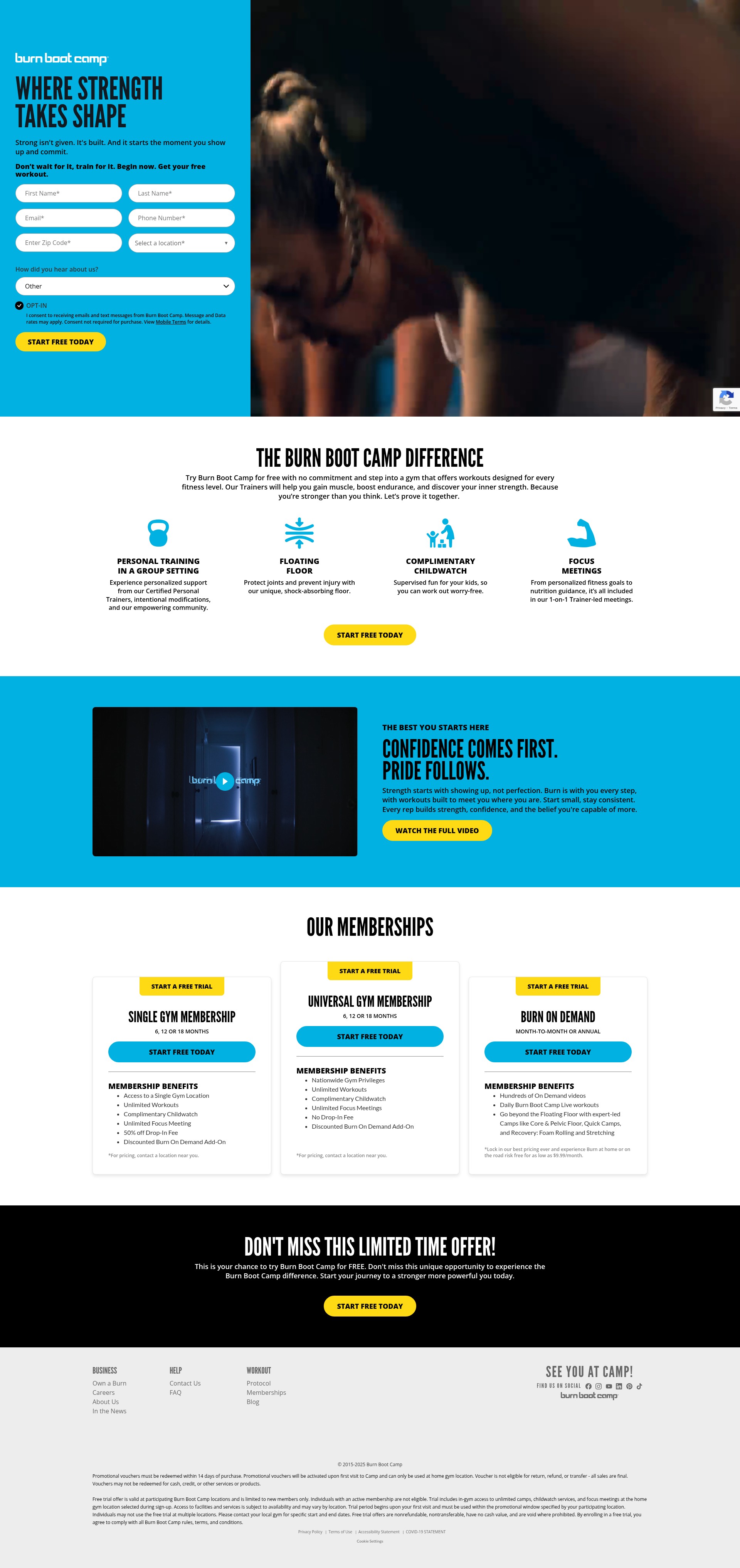 Landing Page