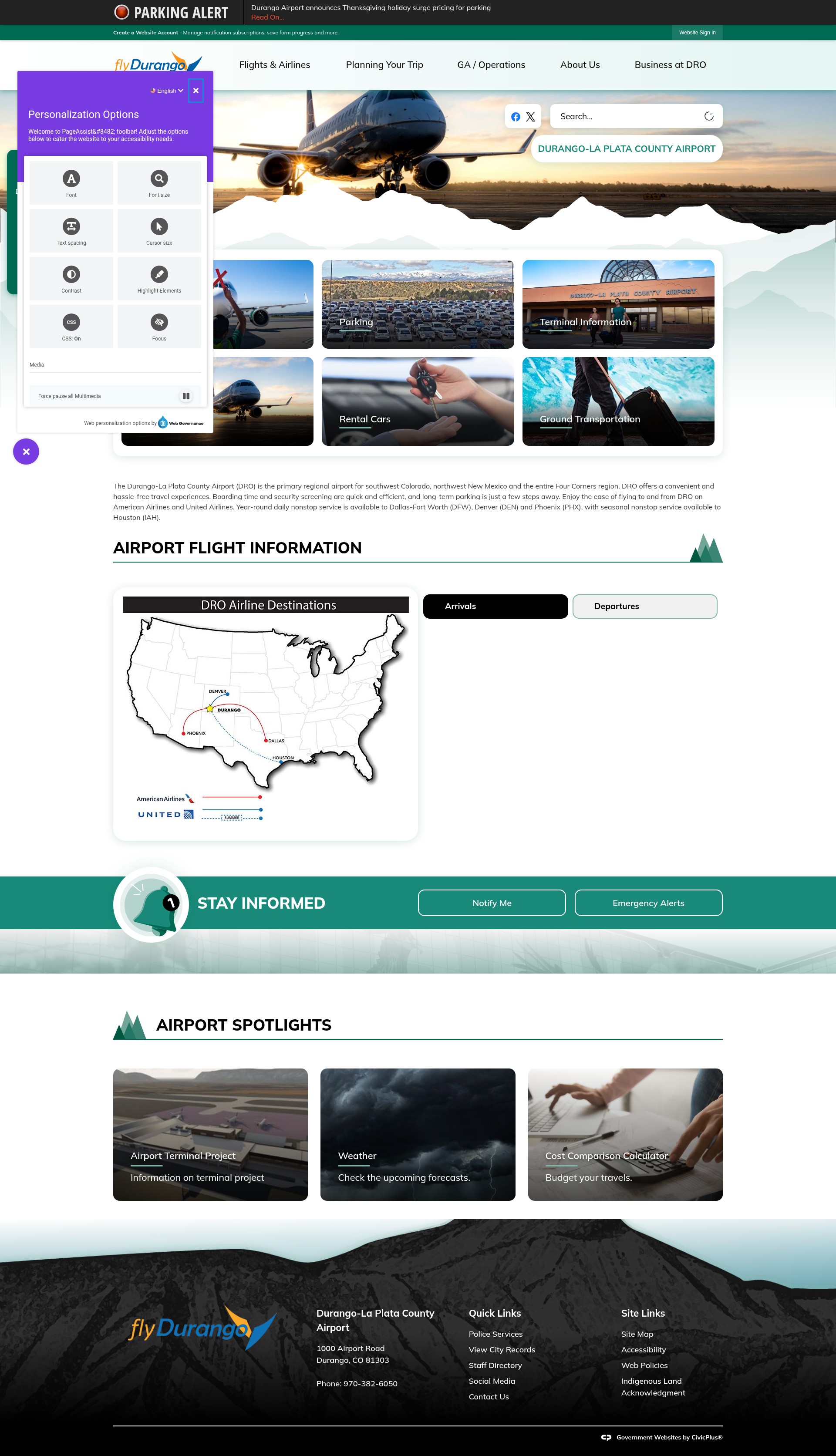 Landing Page