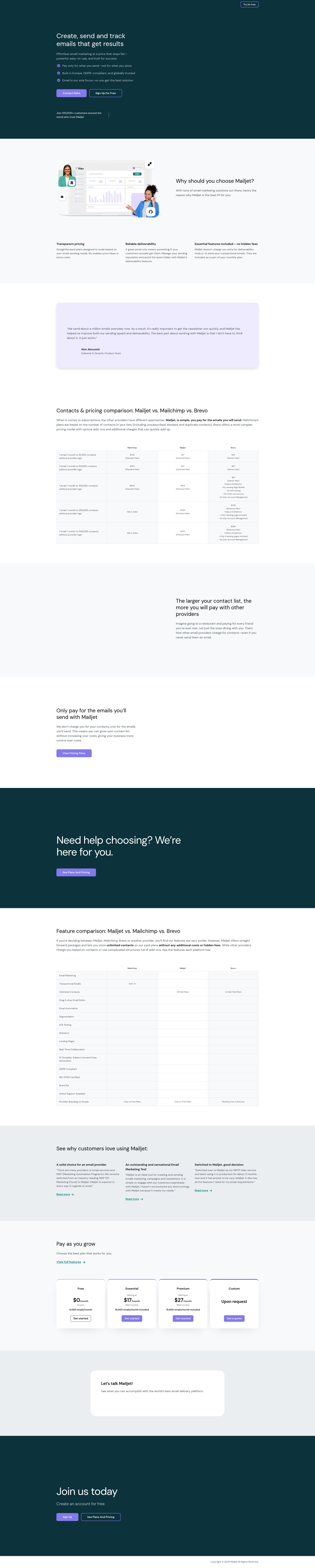Landing Page