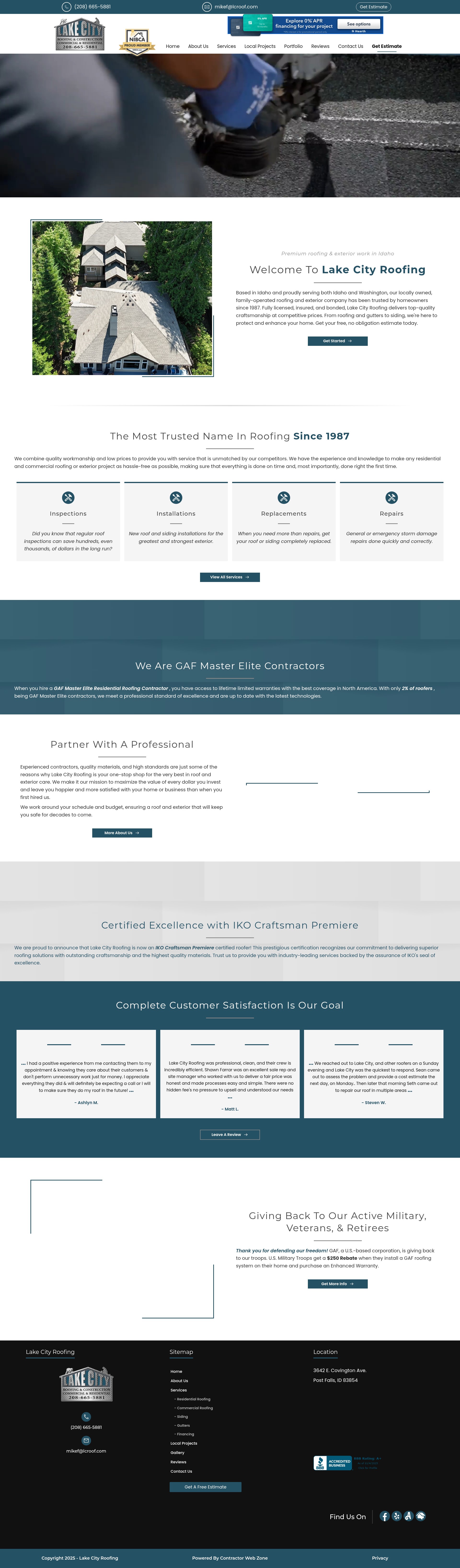 Landing Page