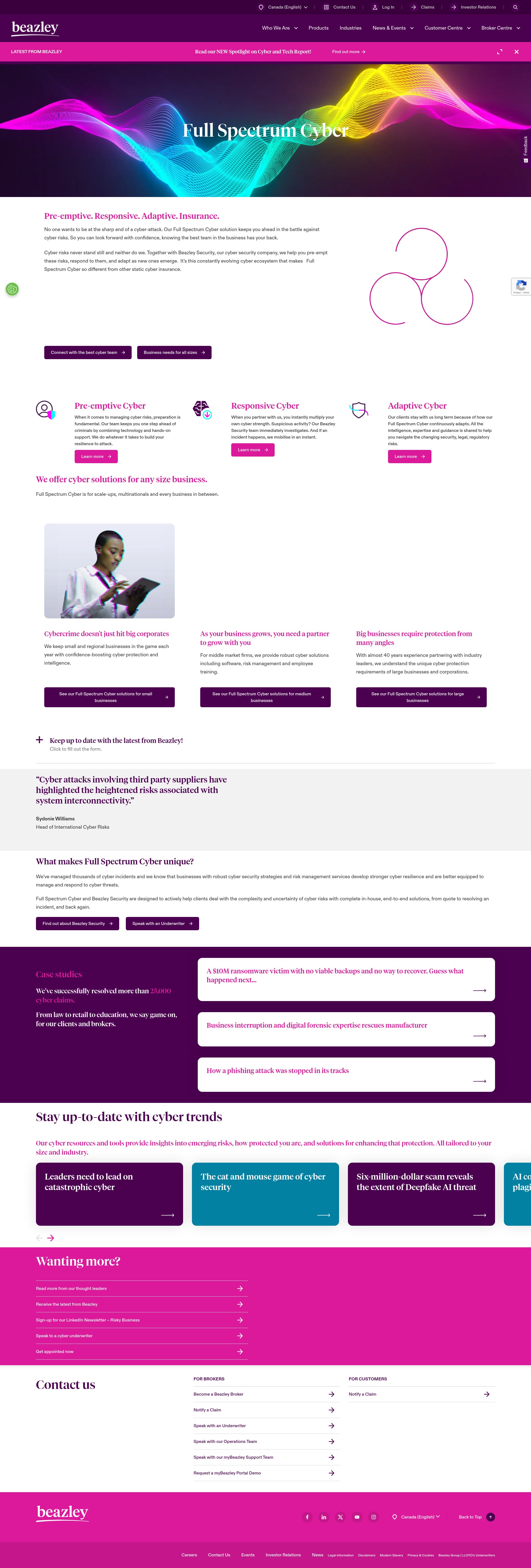 Landing Page