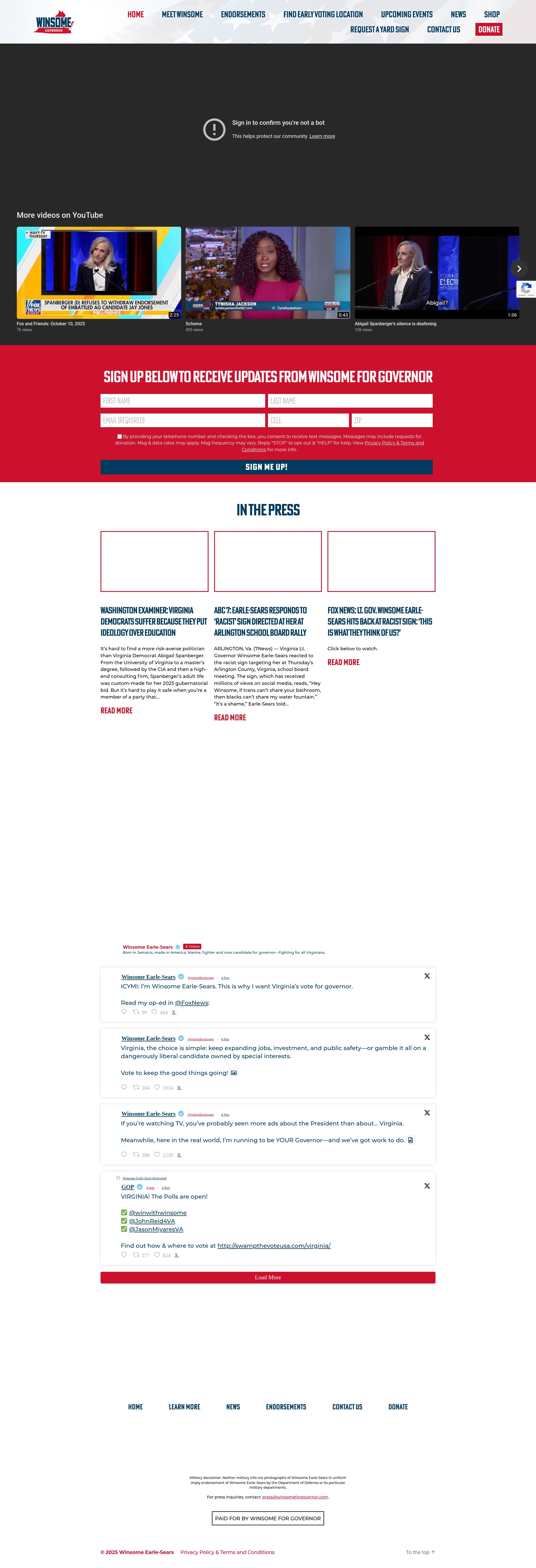 Landing Page