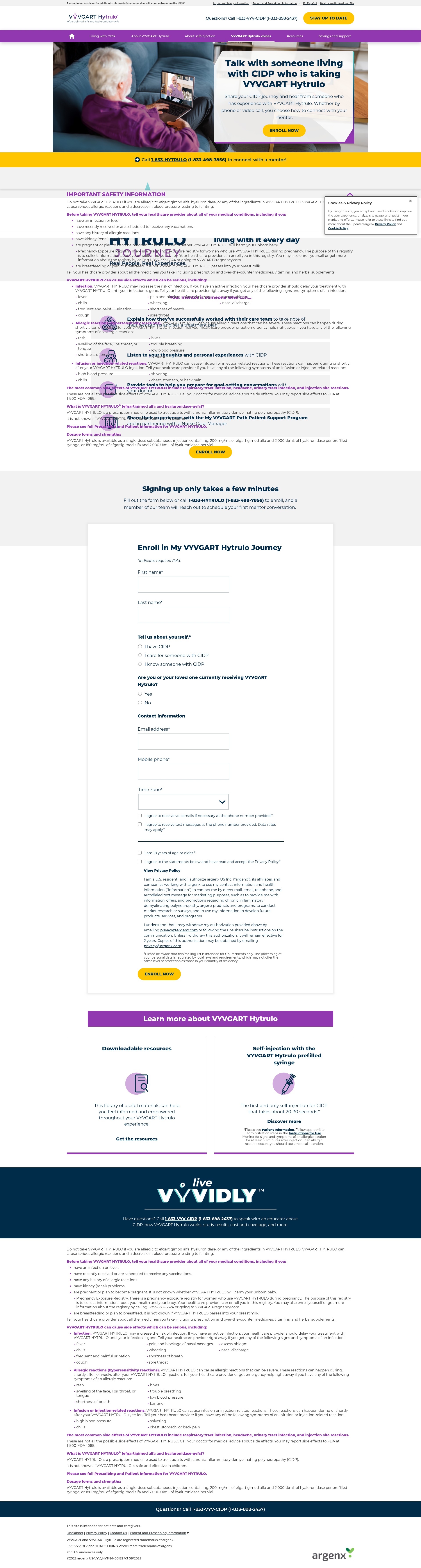Landing Page