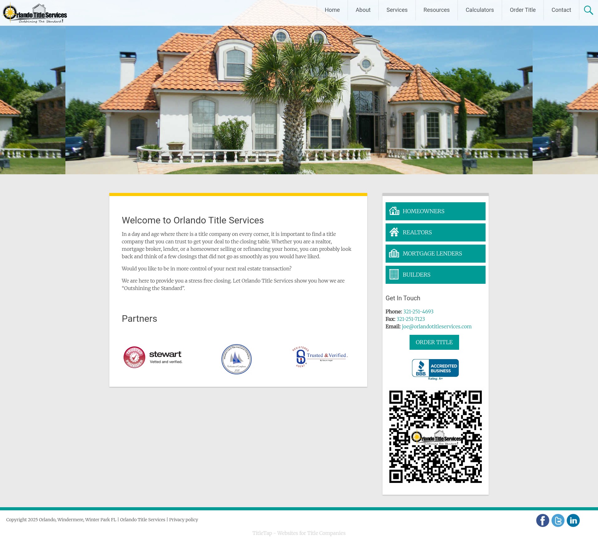 Landing Page