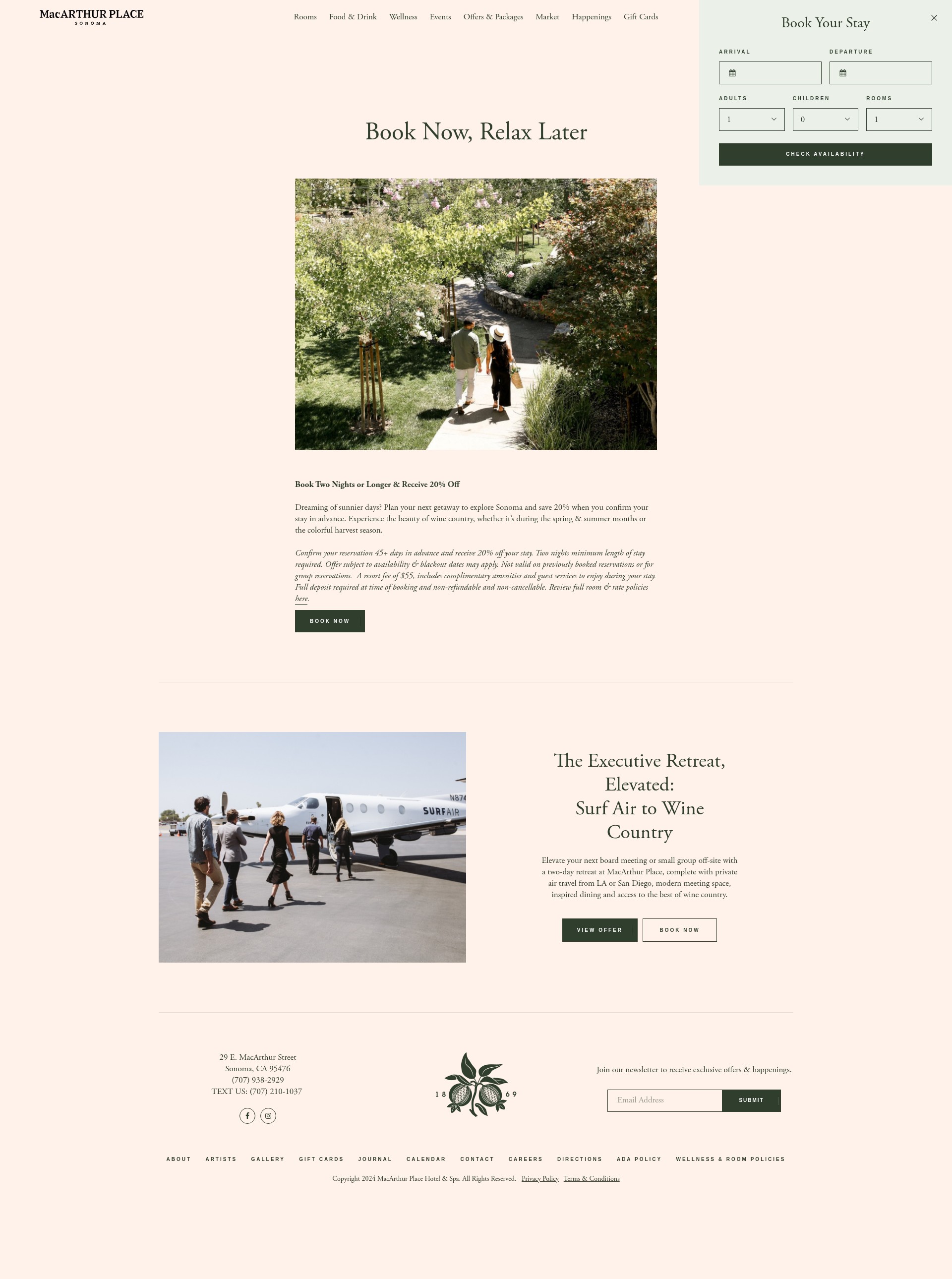 Landing Page