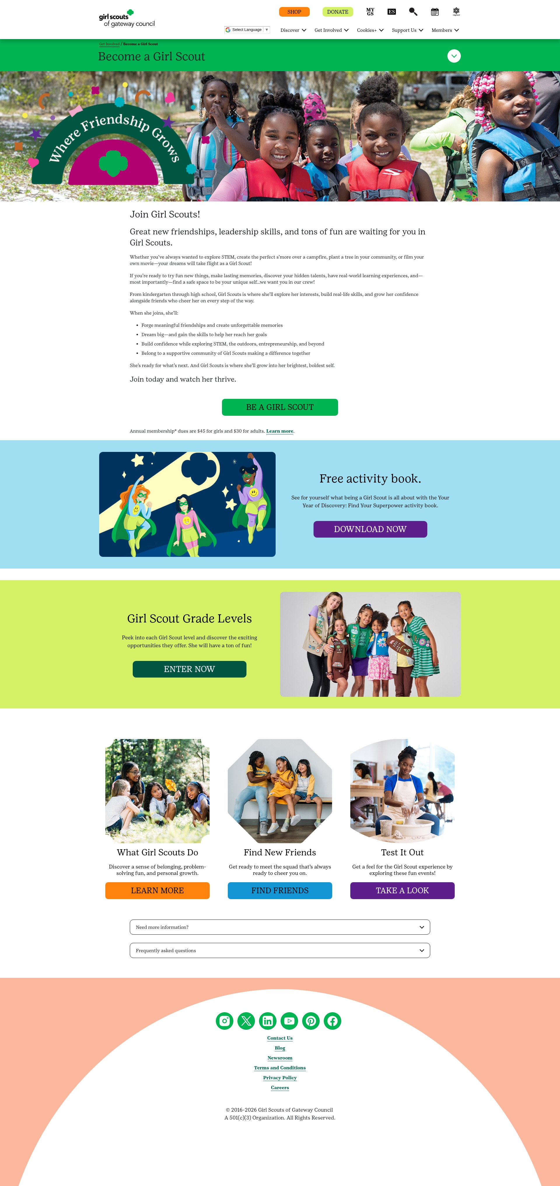 Landing Page