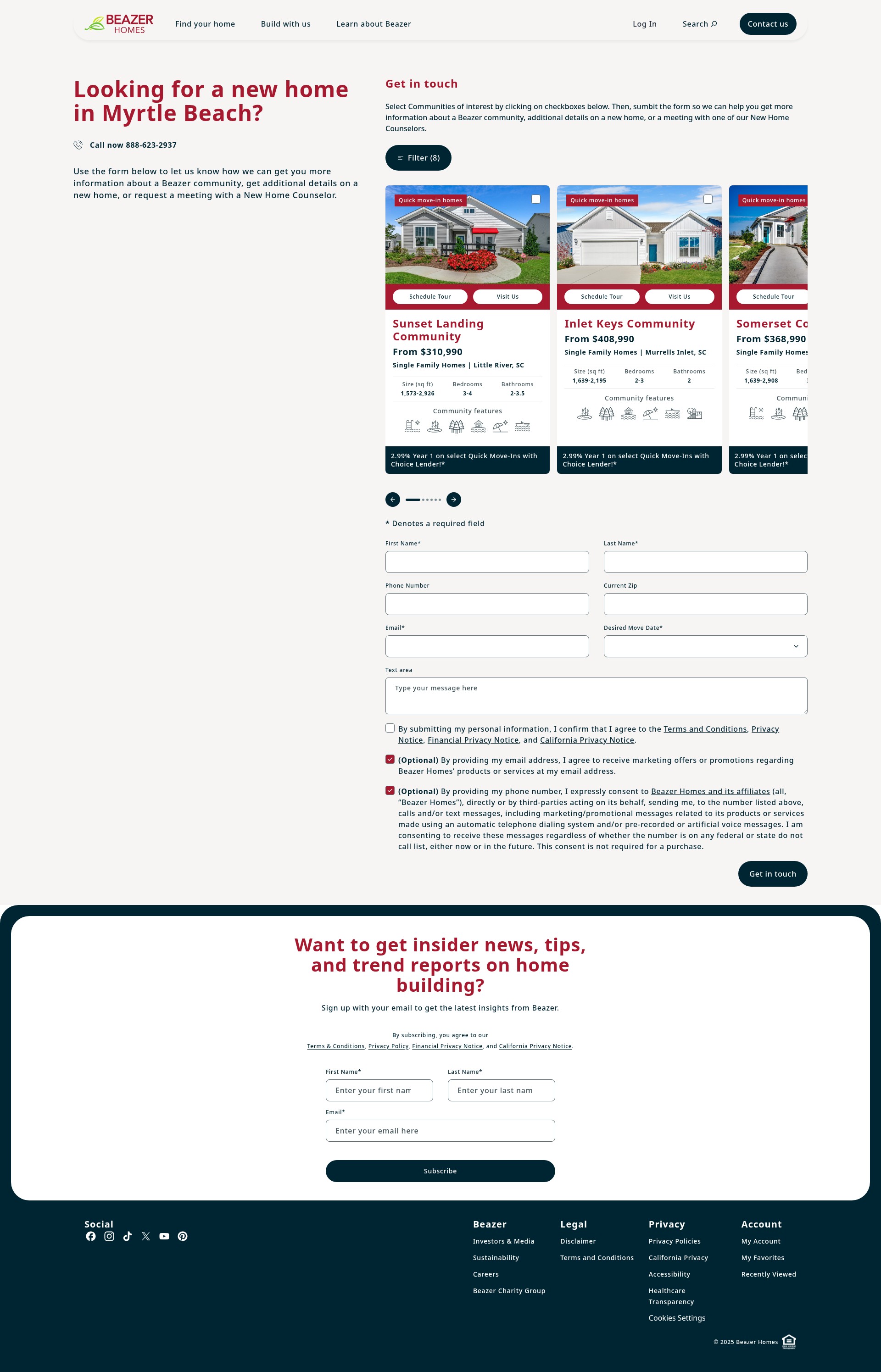 Landing Page