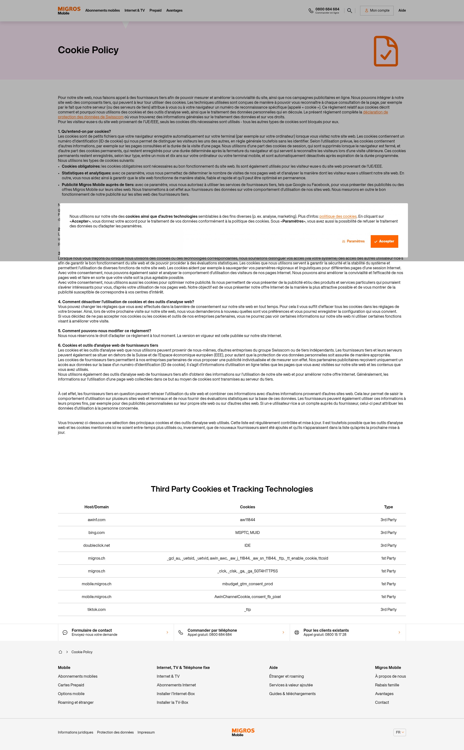 Landing Page