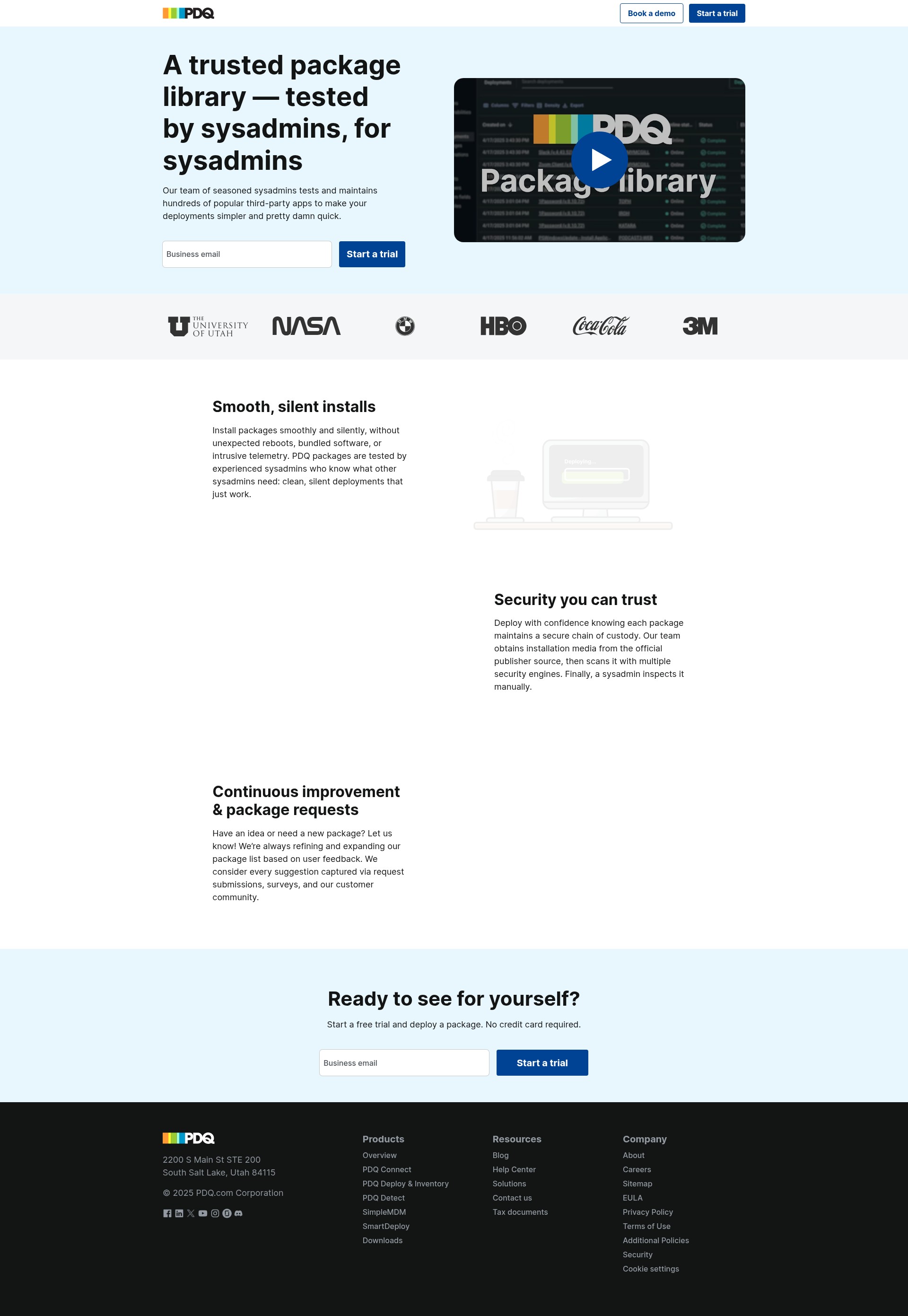 Landing Page