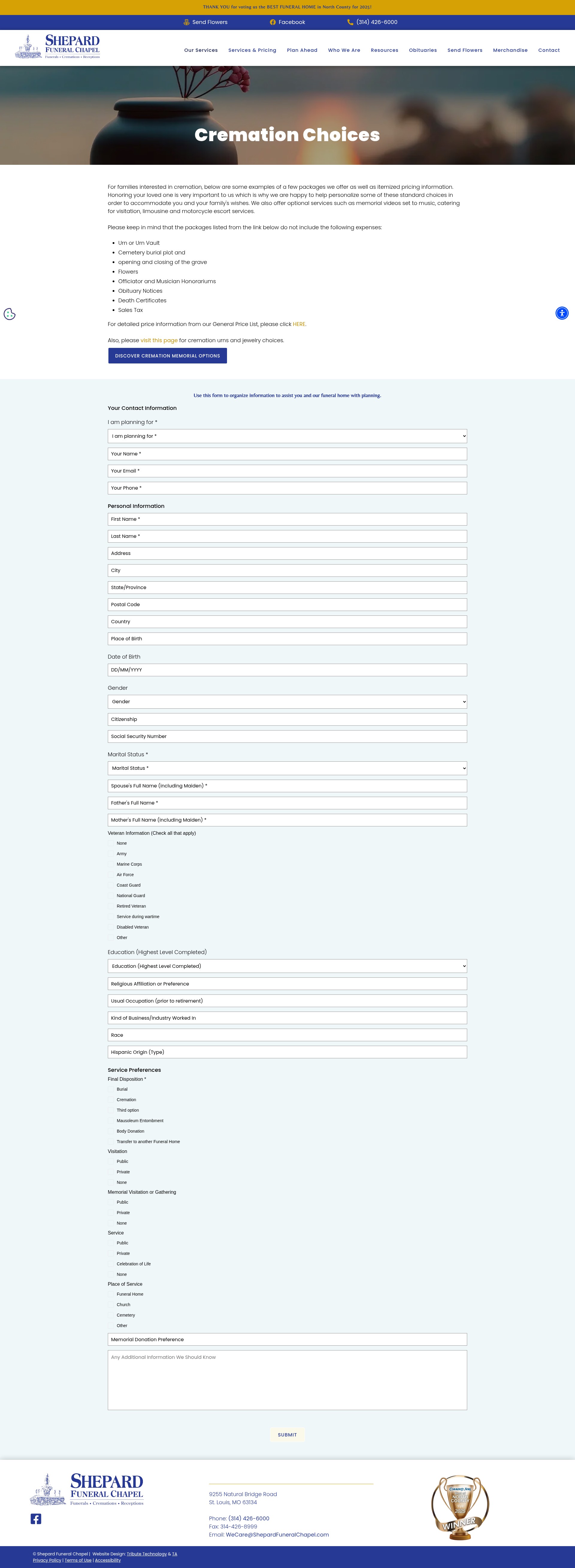 Landing Page
