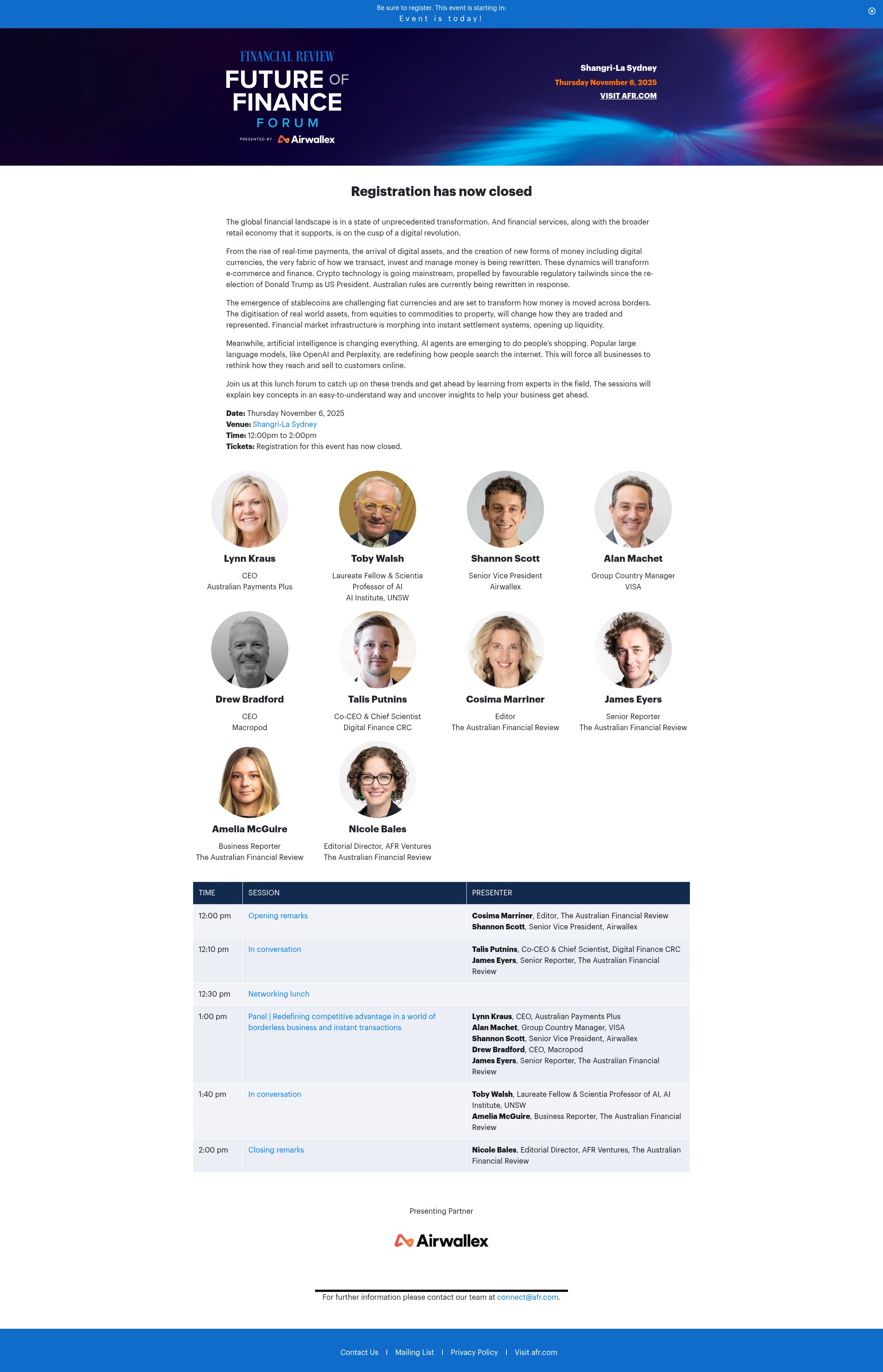 Landing Page