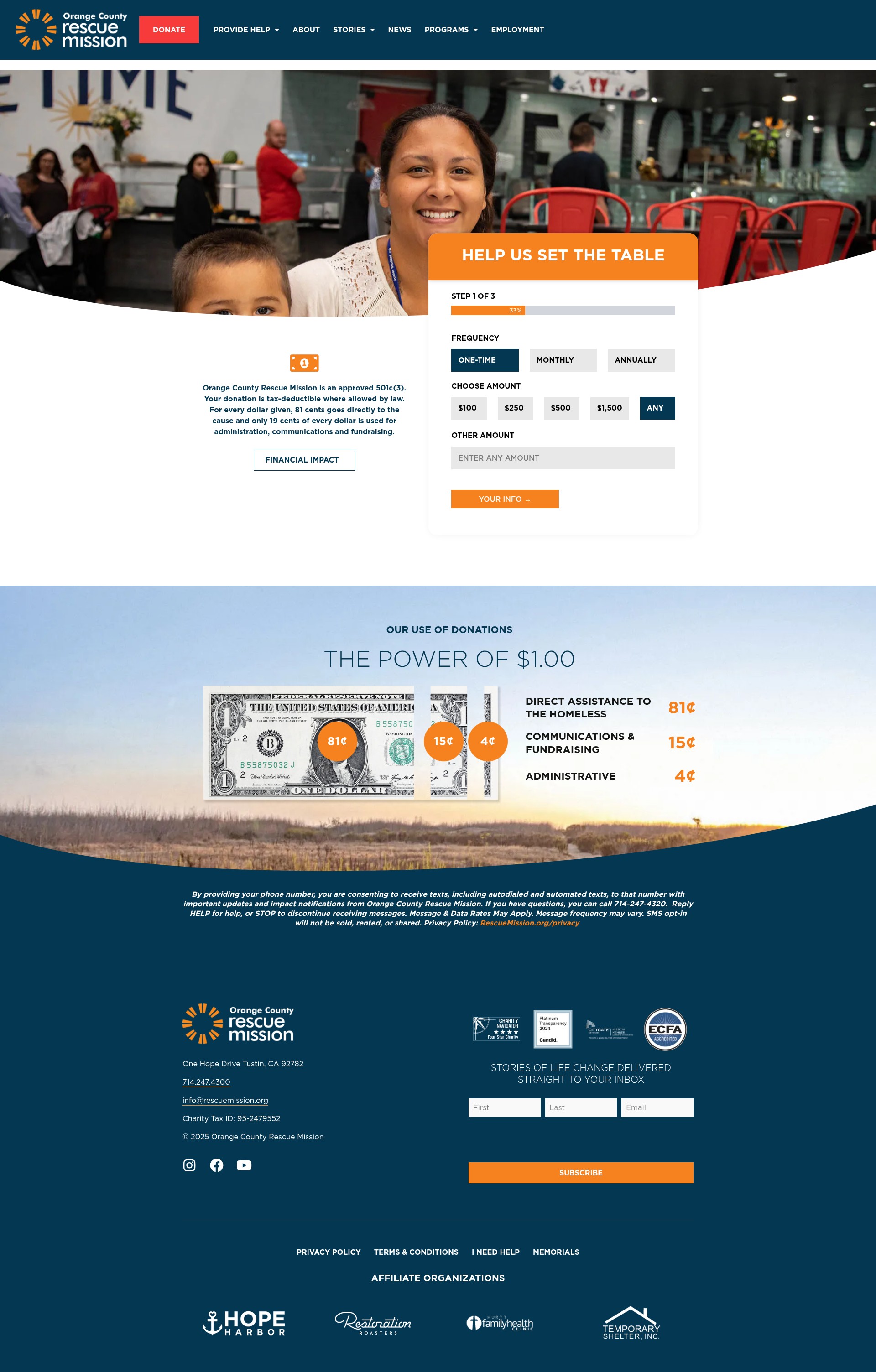 Landing Page