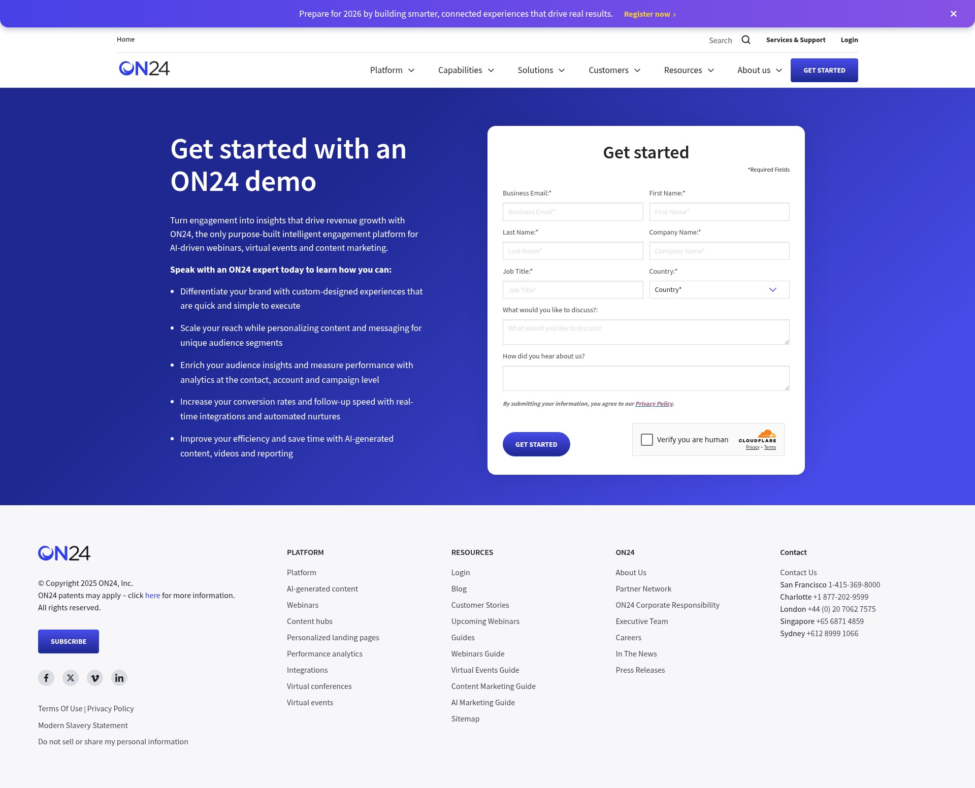 Landing Page