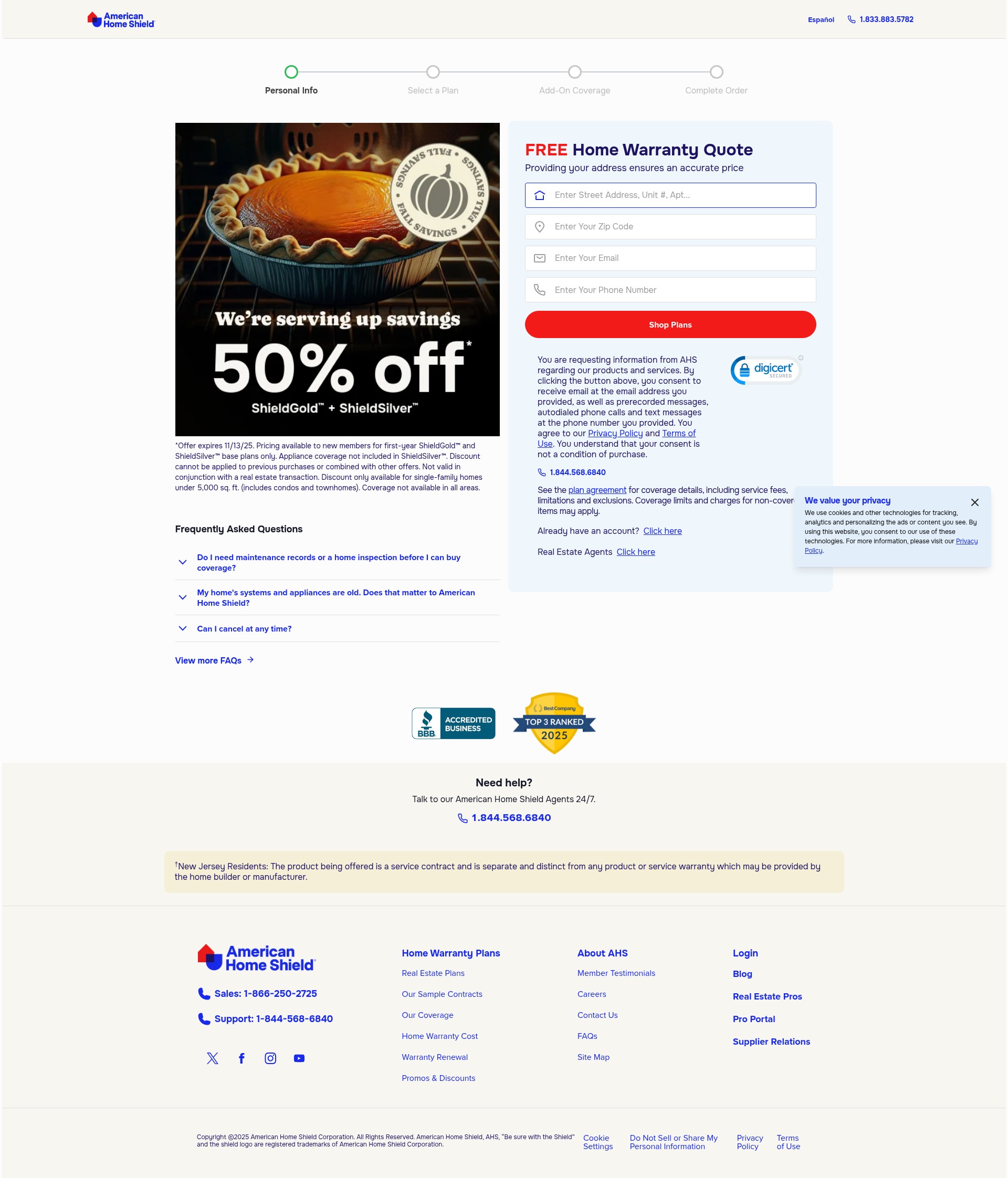 Landing Page