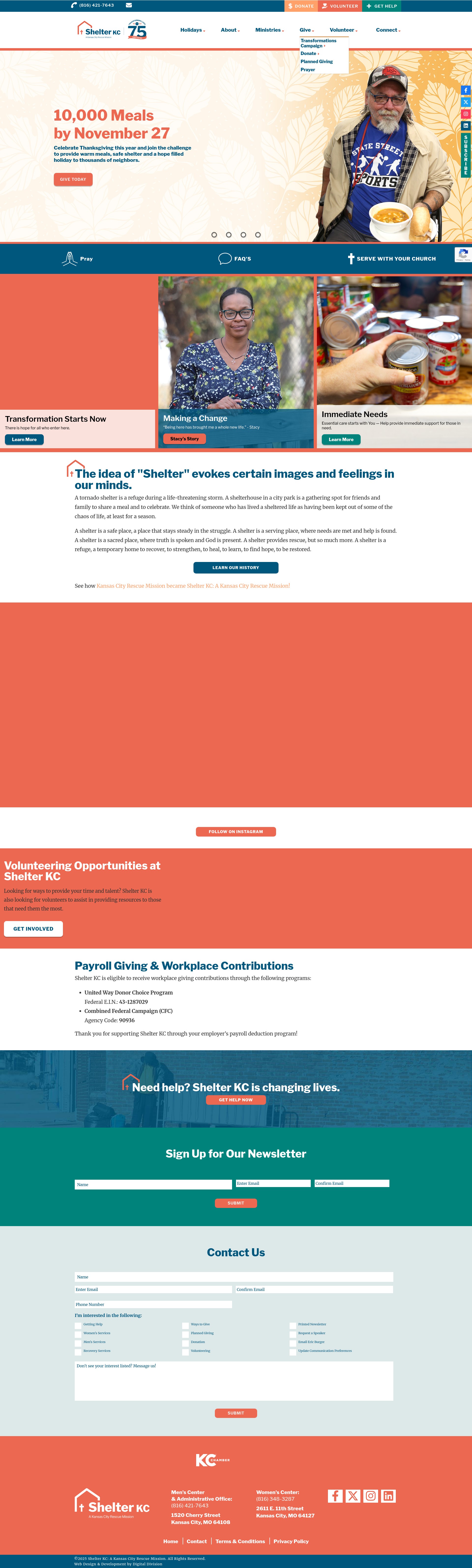 Landing Page
