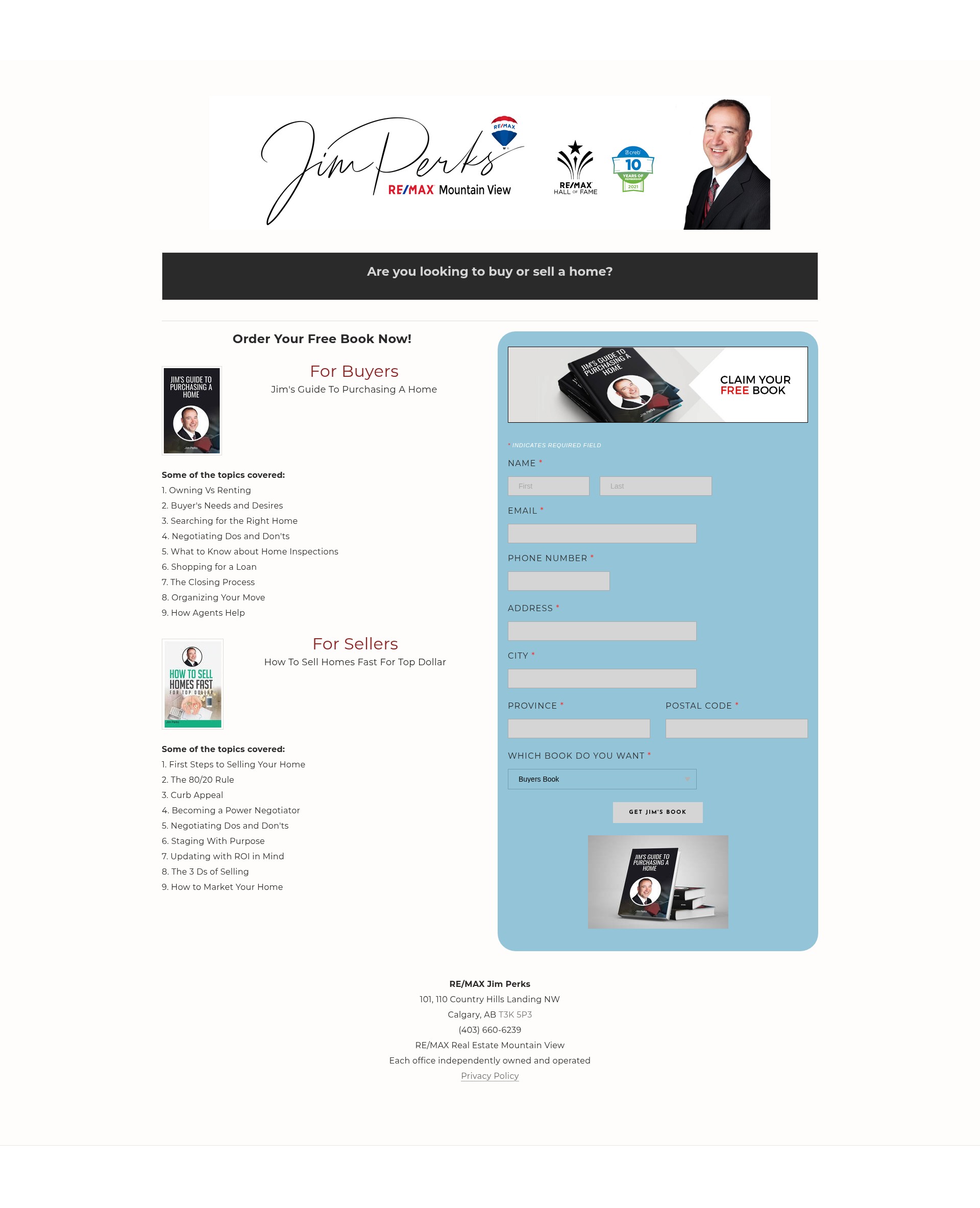 Landing Page