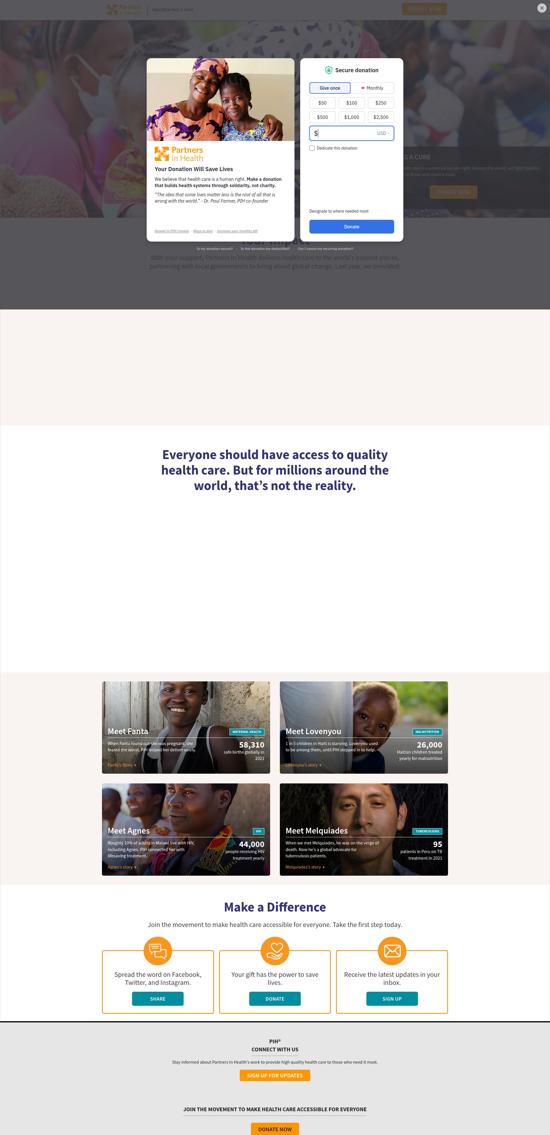Landing Page