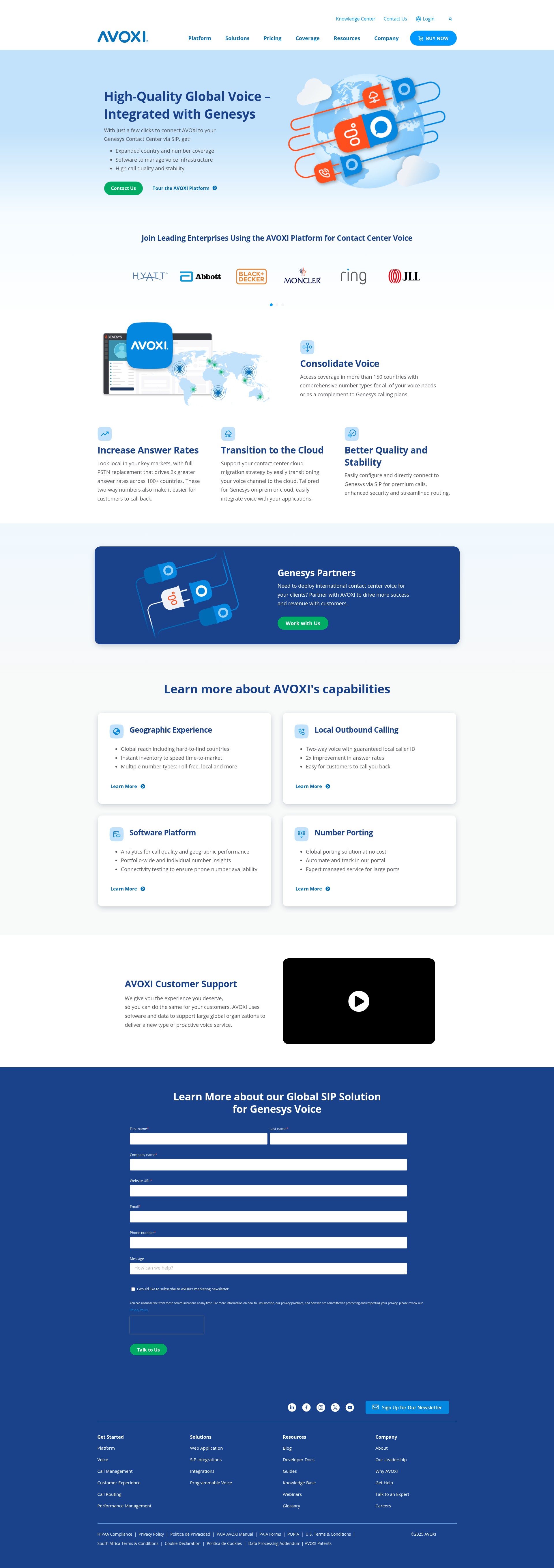 Landing Page
