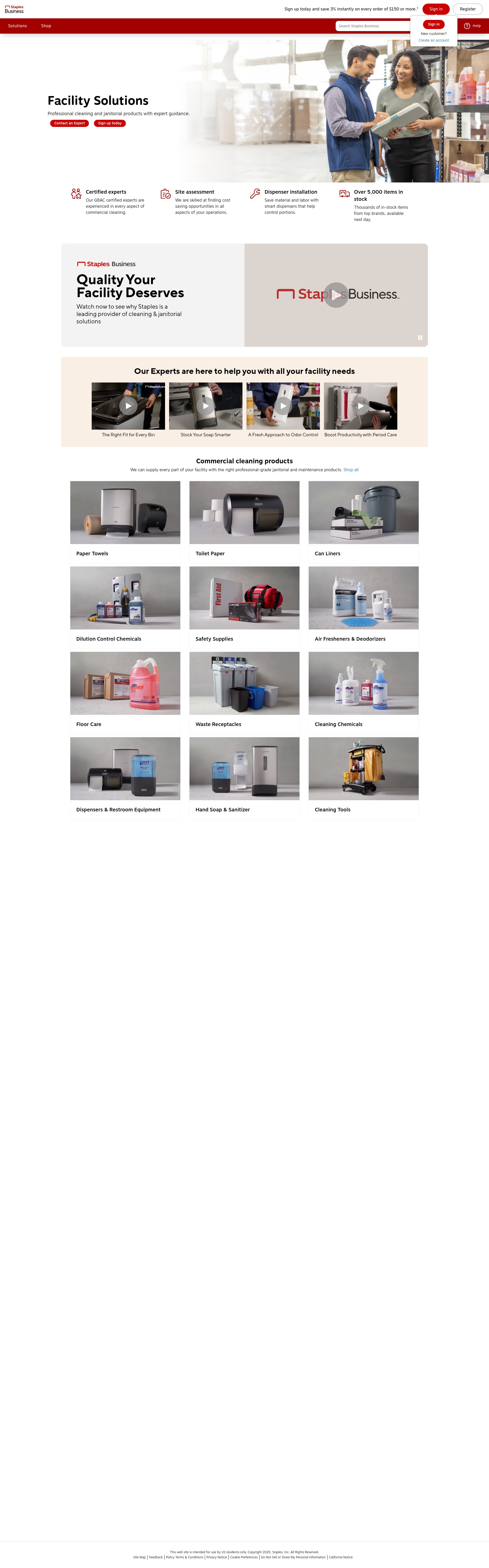 Landing Page