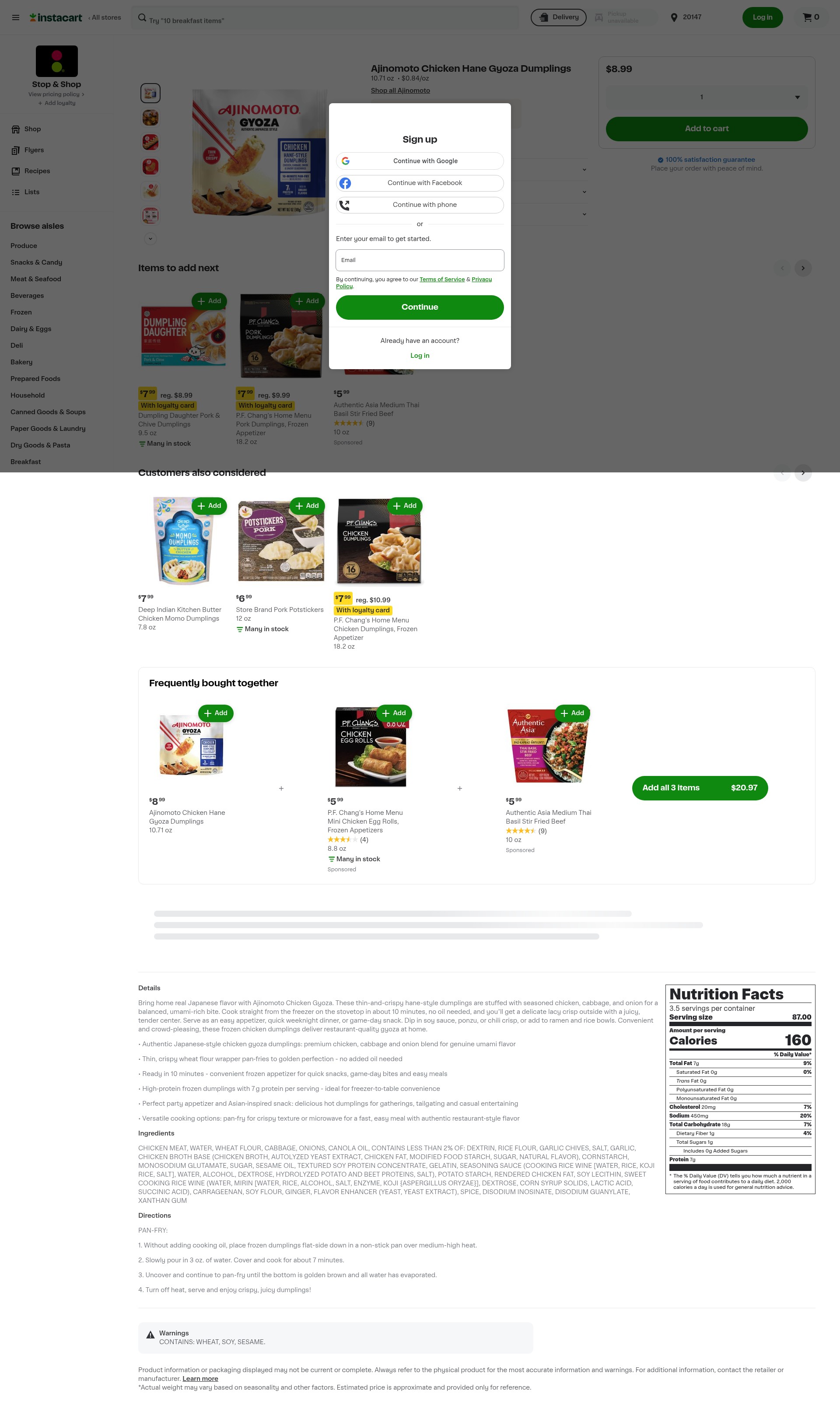 Landing Page