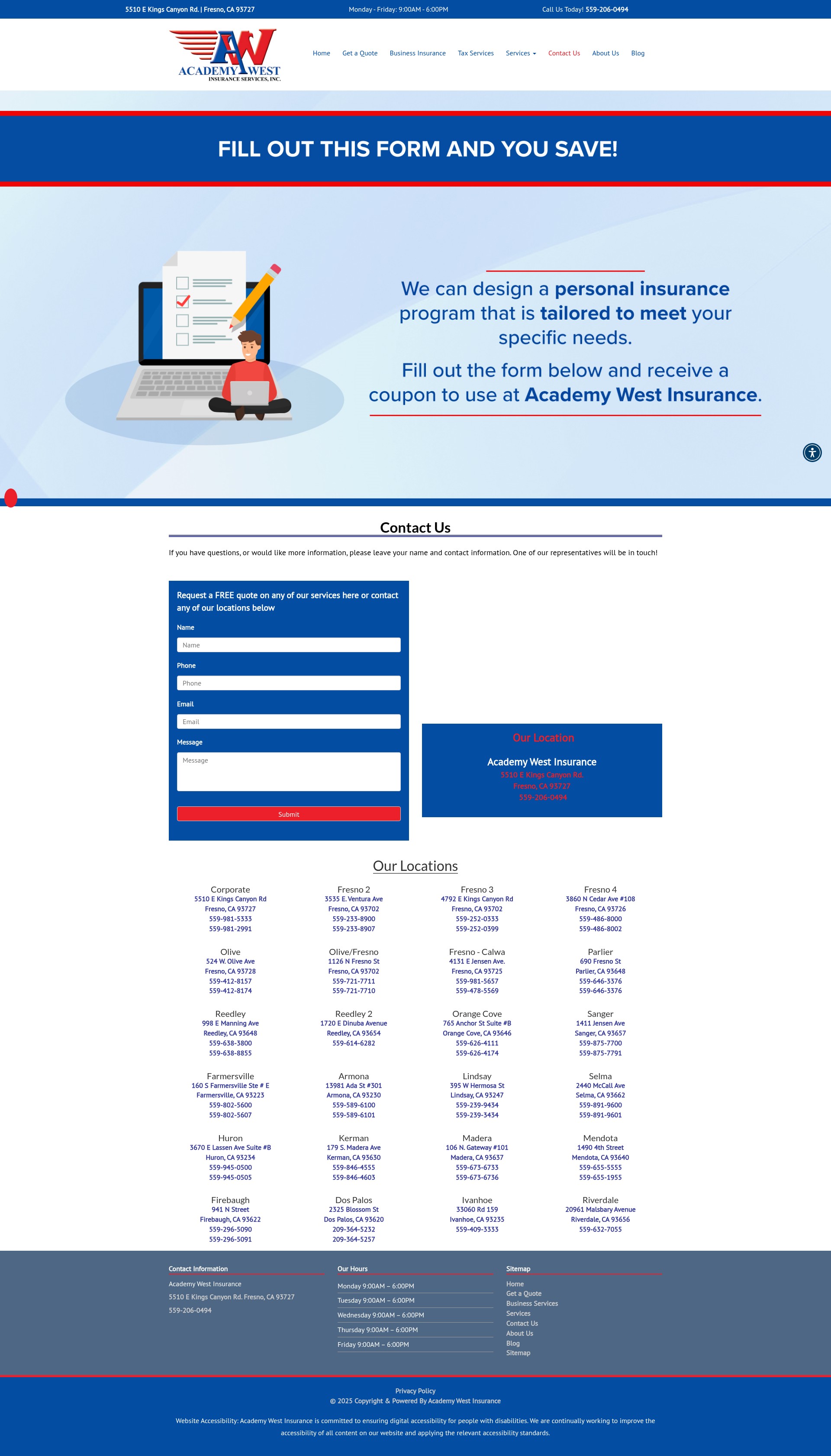 Landing Page