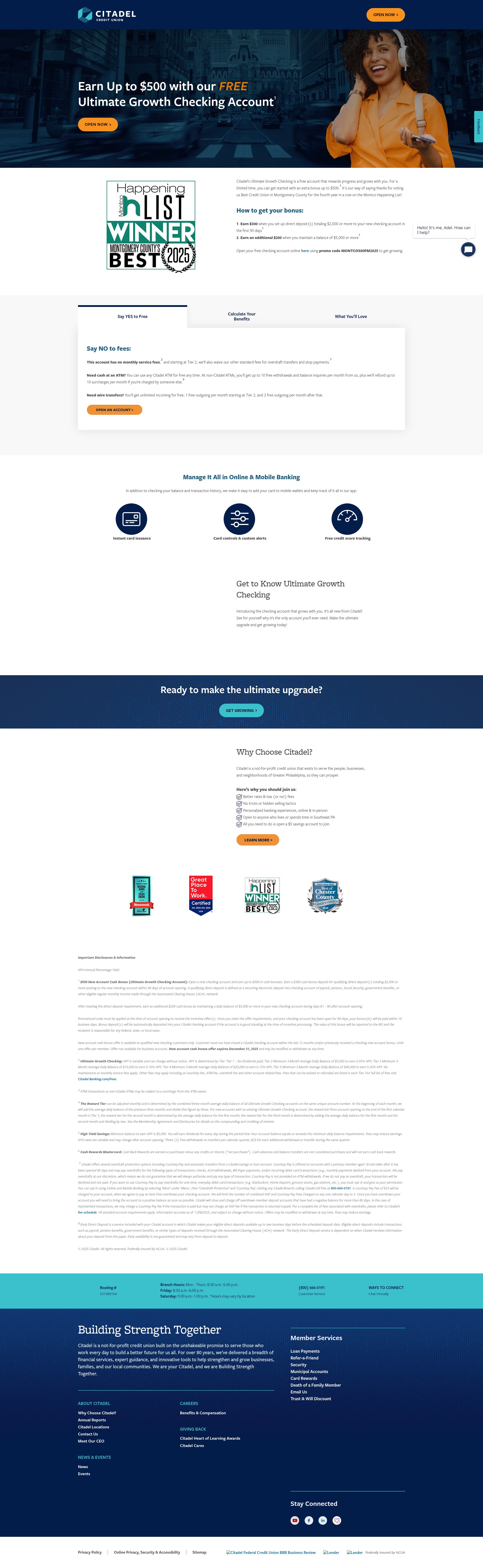 Landing Page