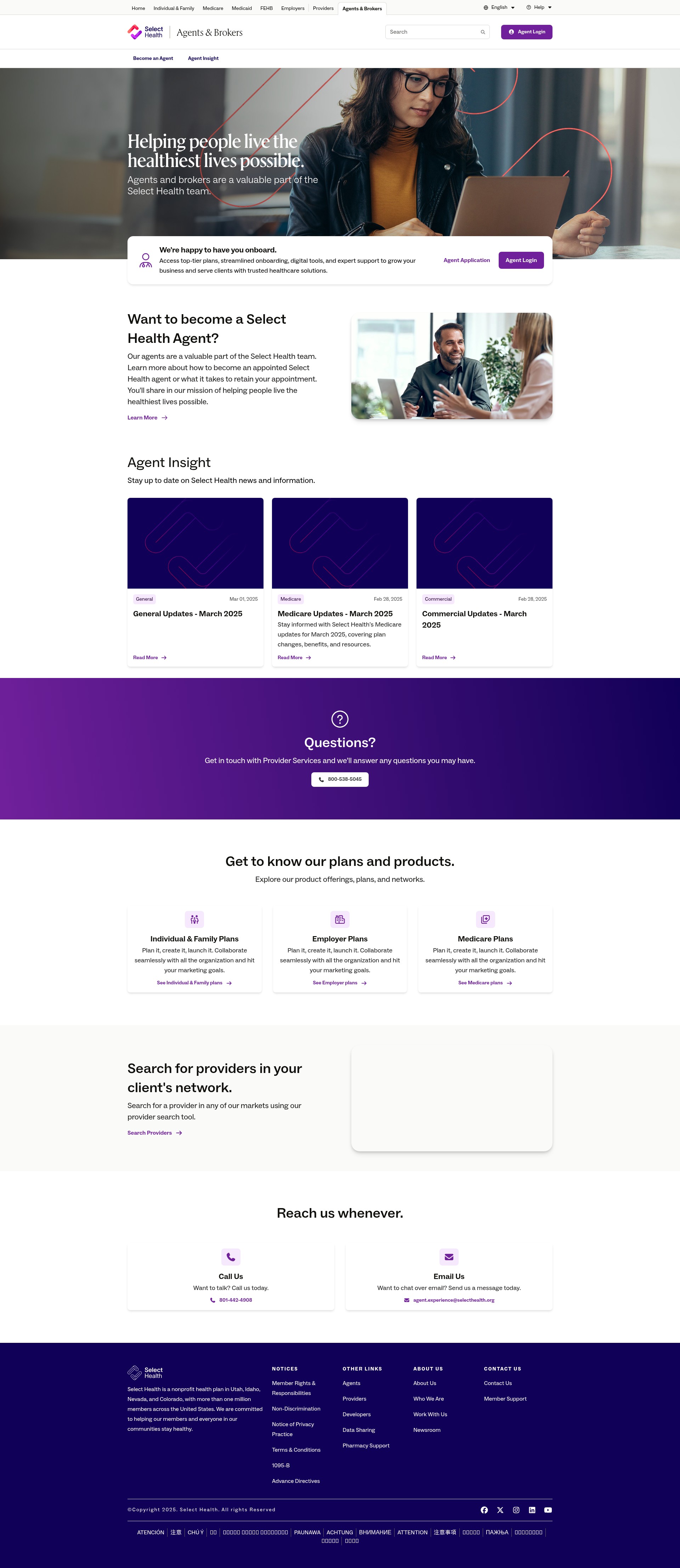 Landing Page