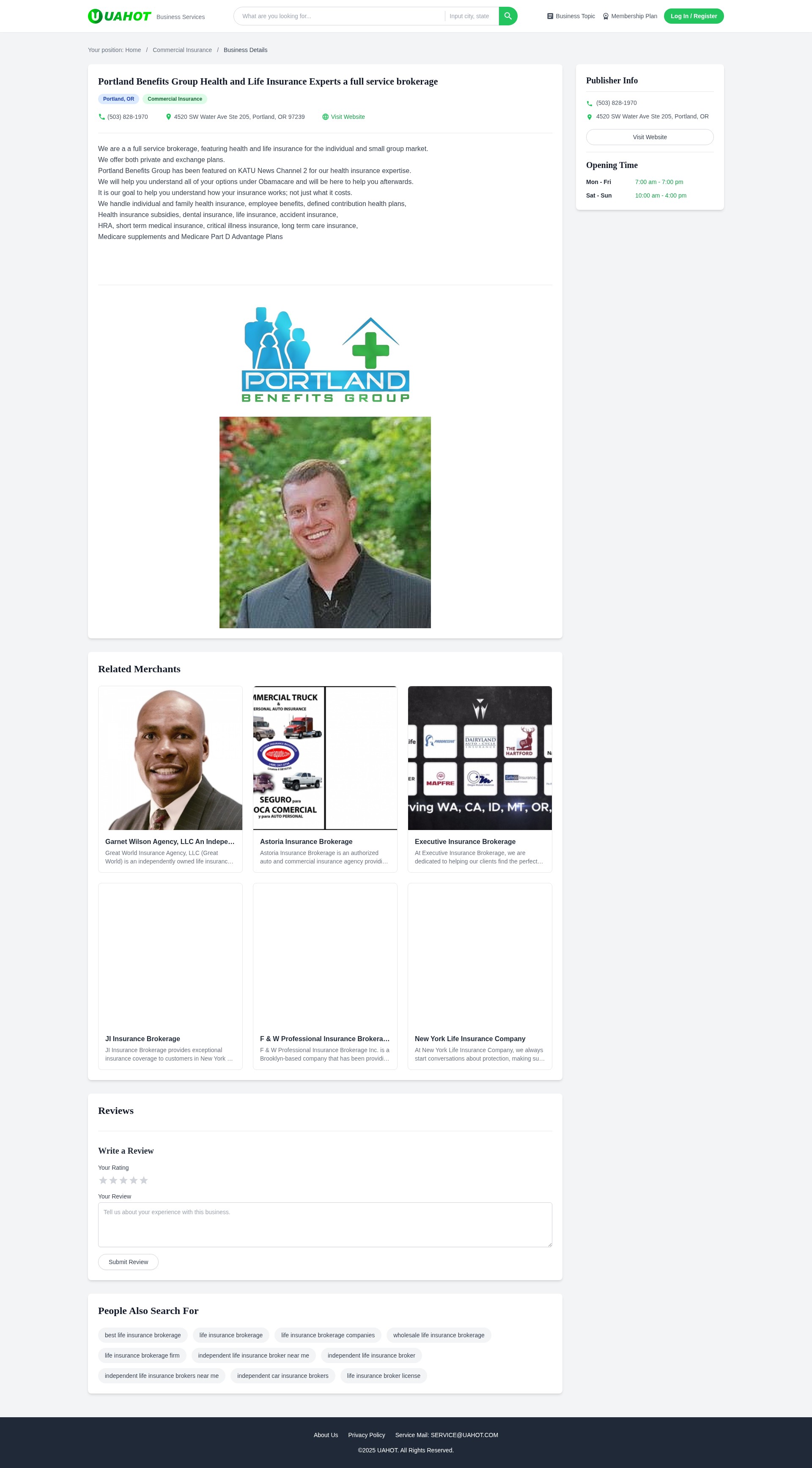 Landing Page
