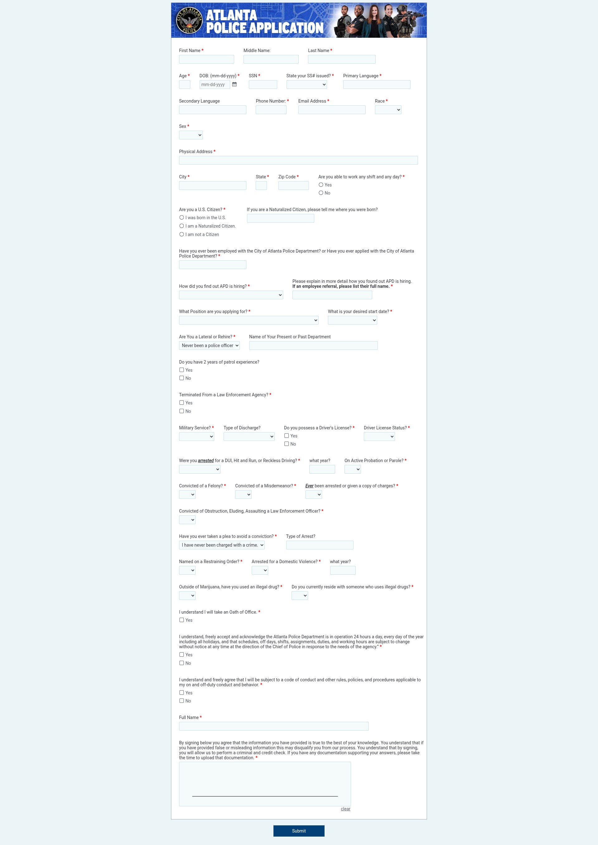 Landing Page
