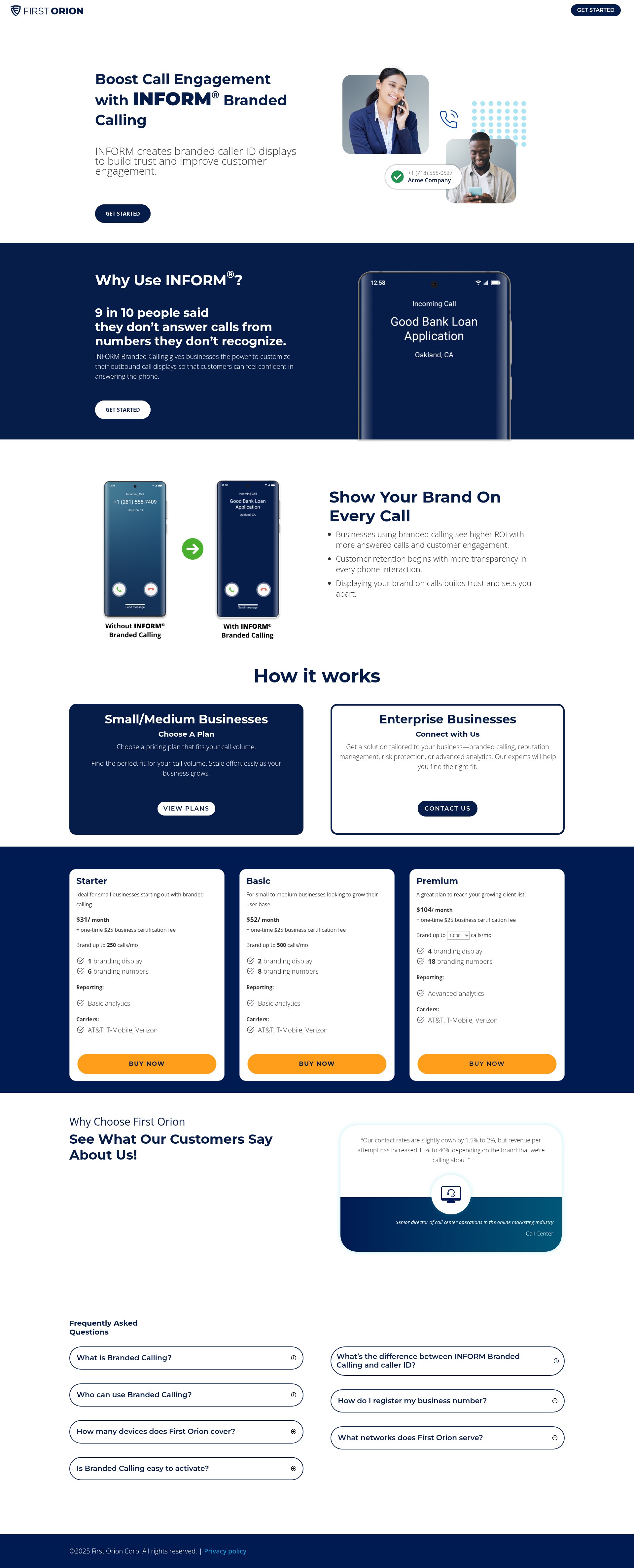 Landing Page