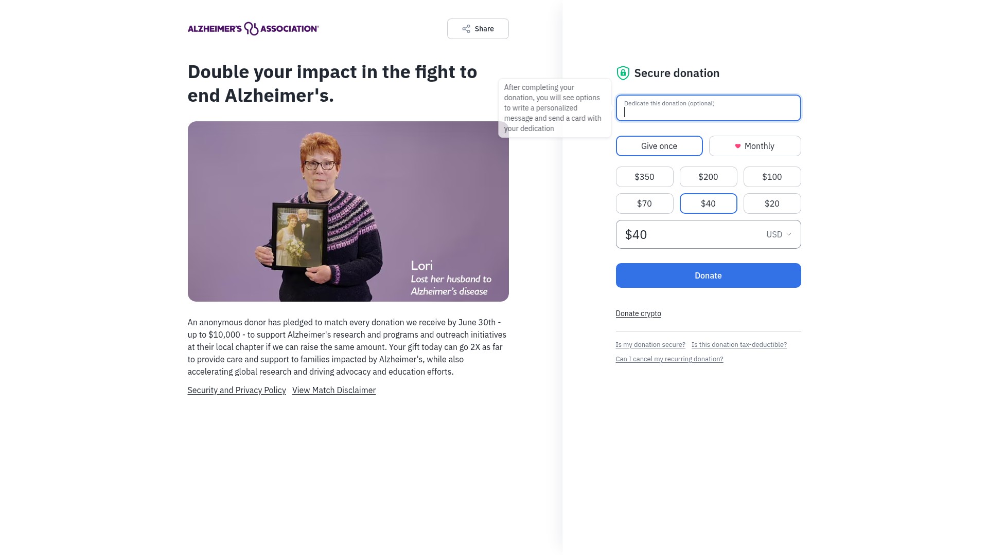 Landing Page