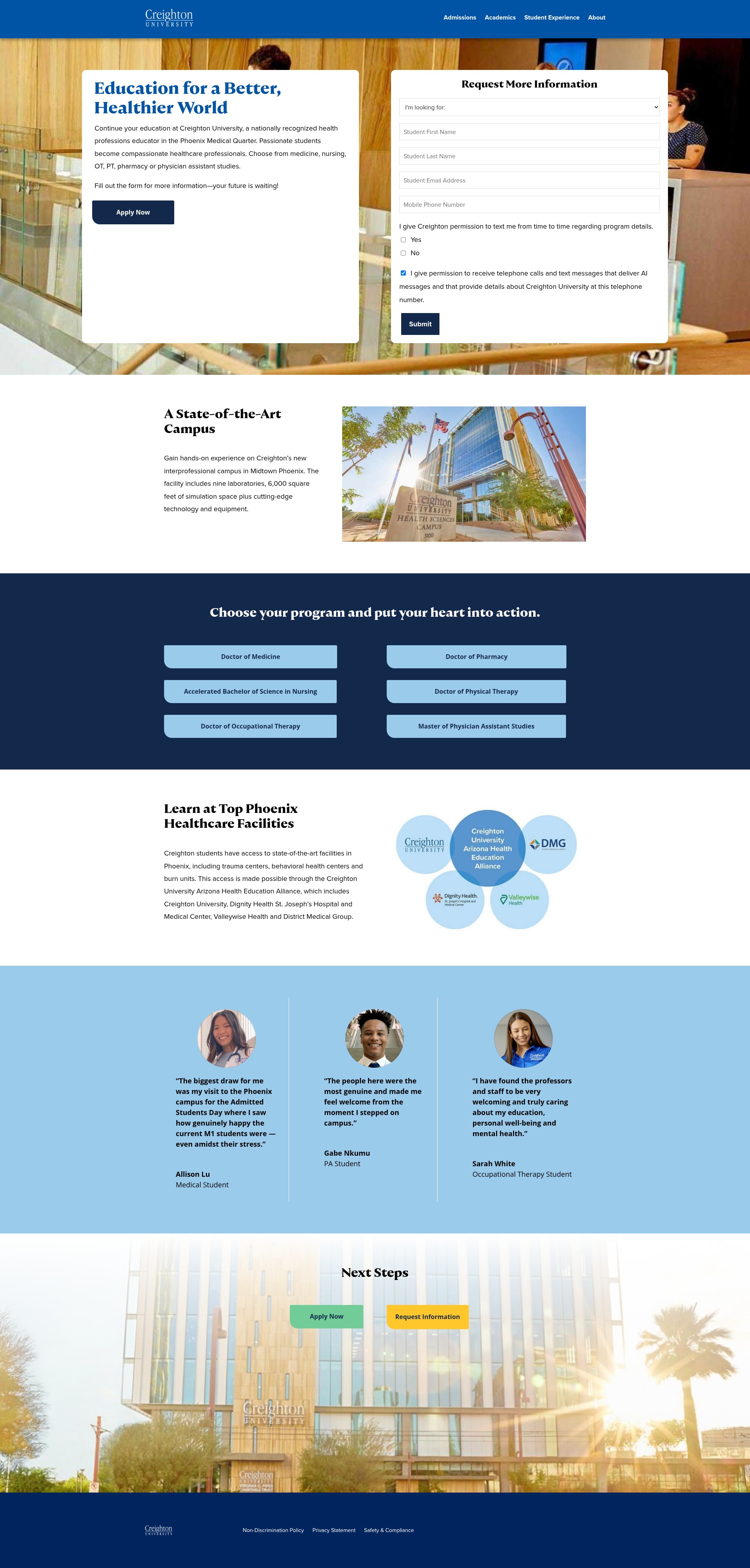 Landing Page