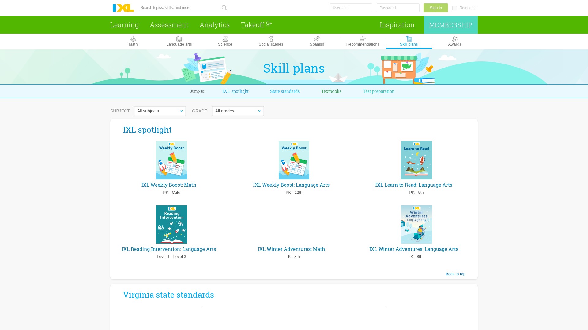 Landing Page