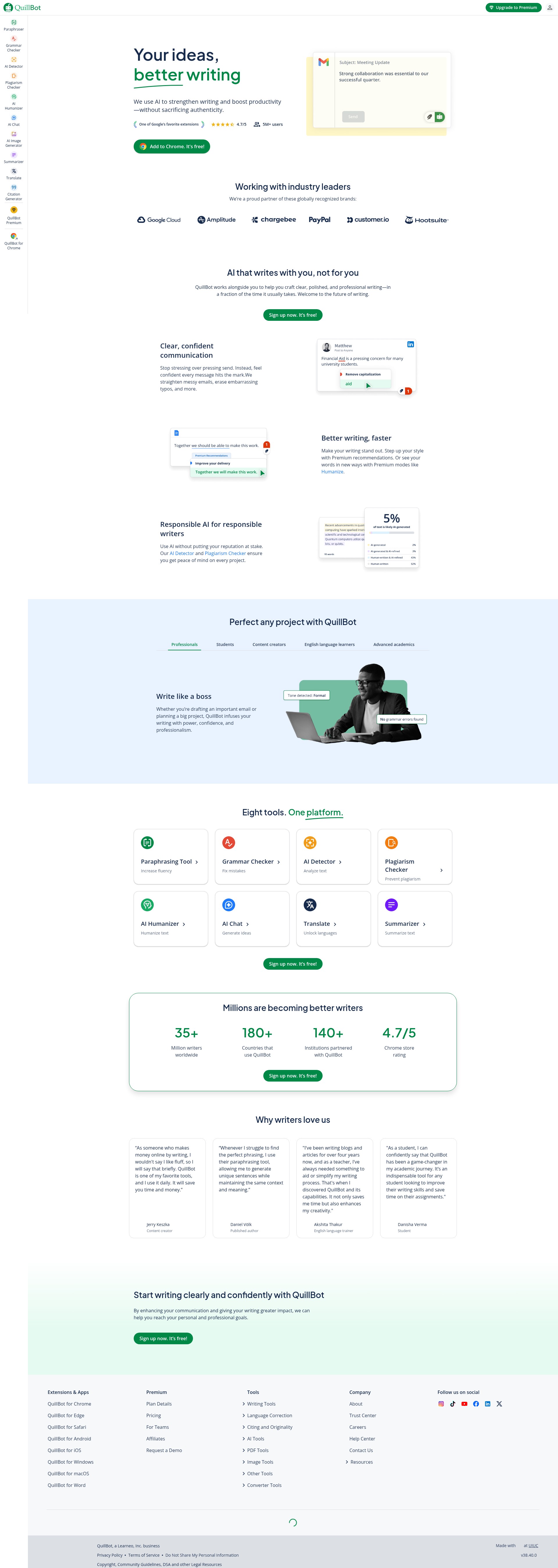 Landing Page