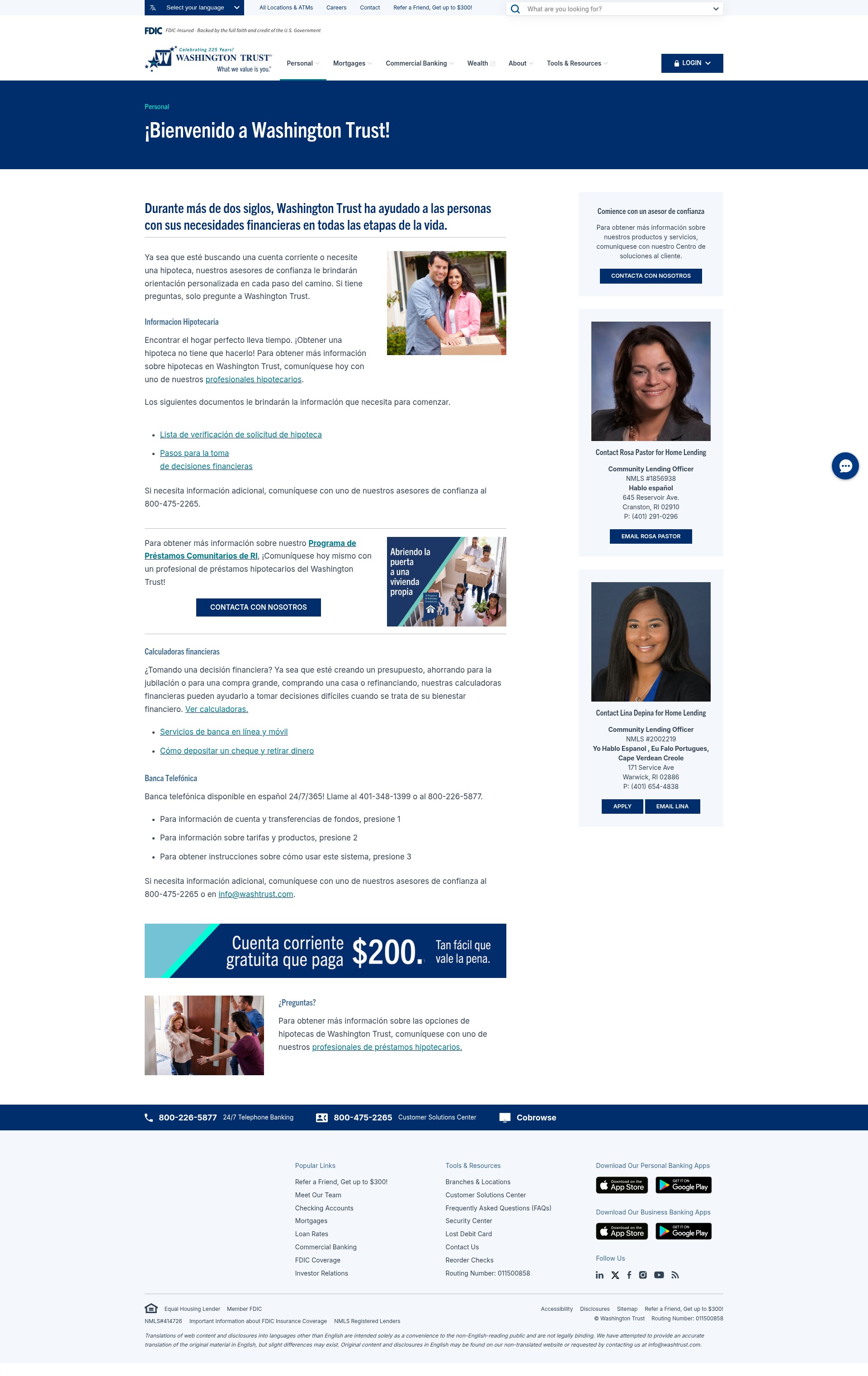 Landing Page