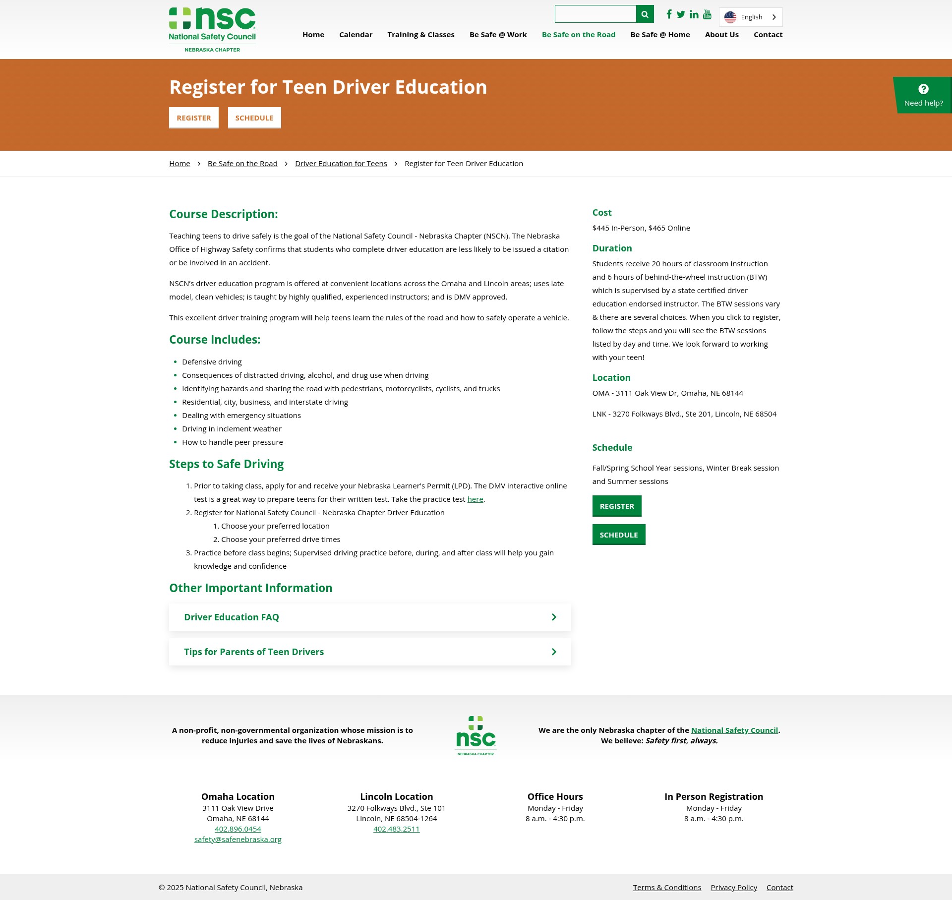 Landing Page