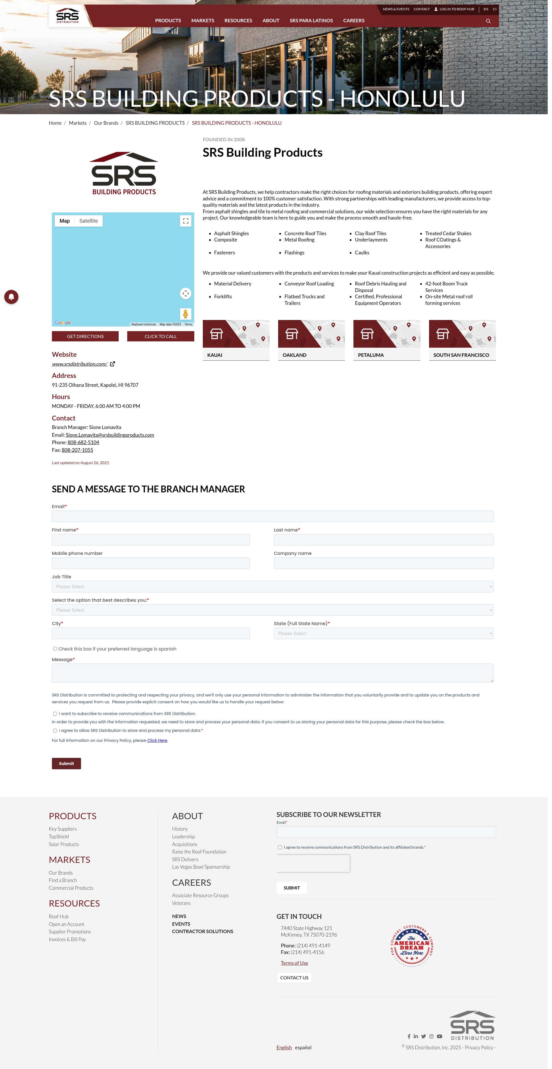 Landing Page