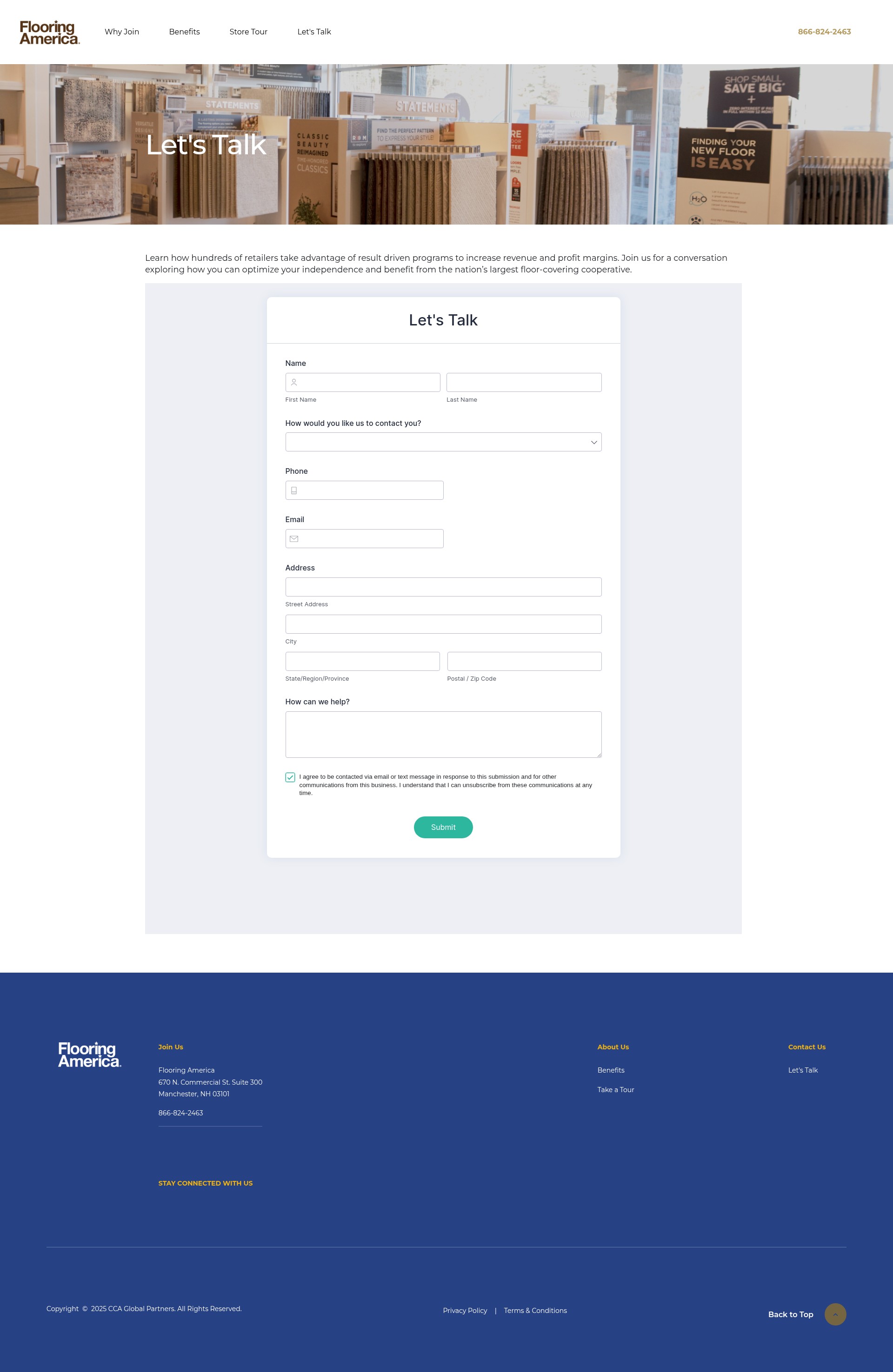 Landing Page
