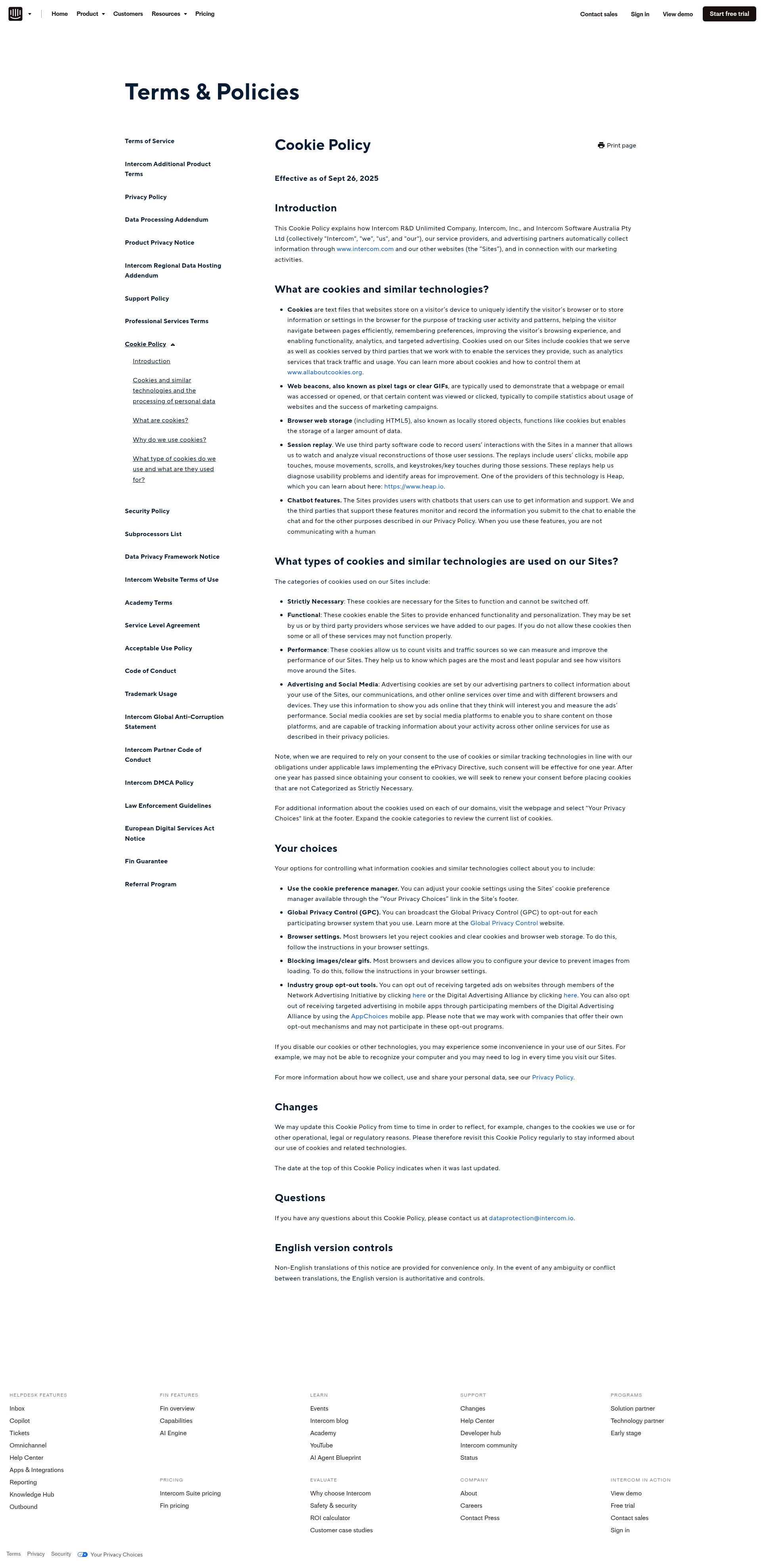 Landing Page