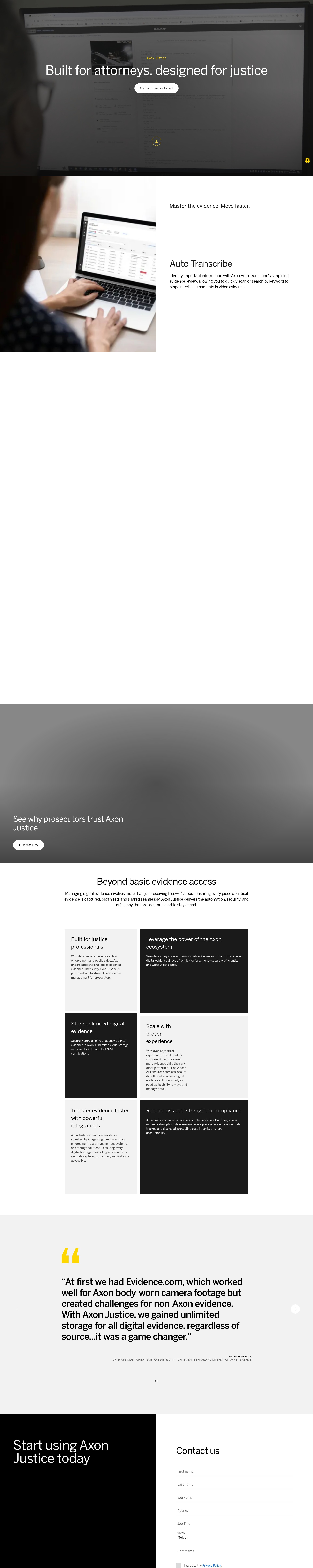 Landing Page