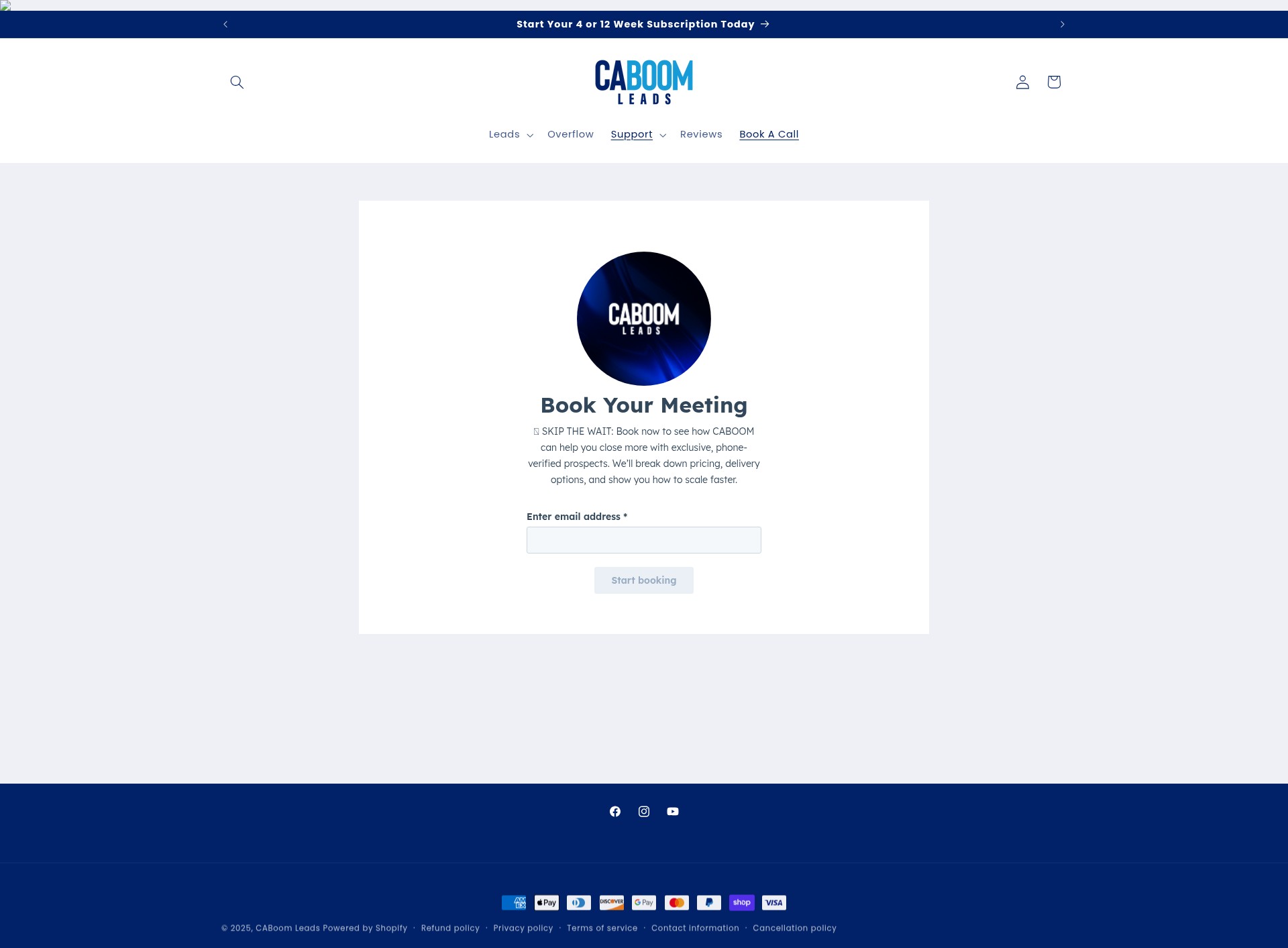 Landing Page