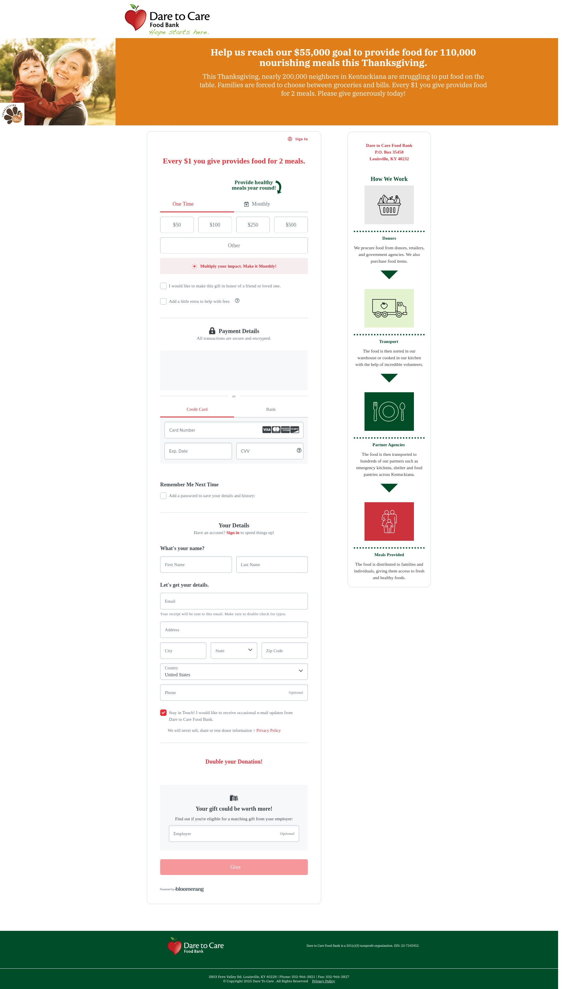 Landing Page