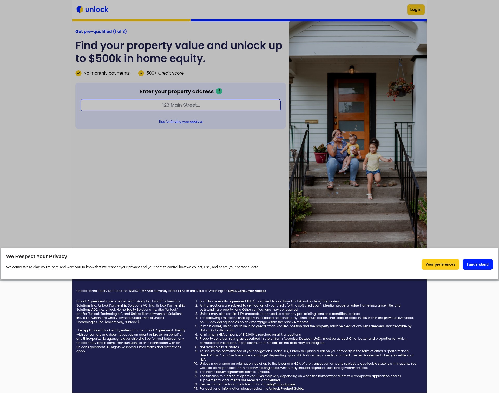 Landing Page