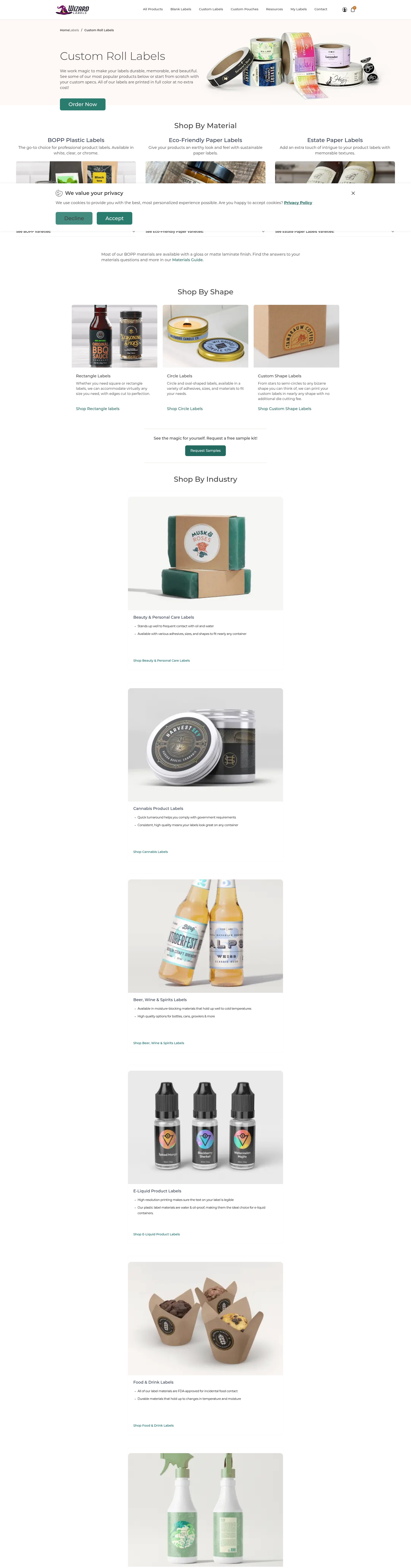 Landing Page