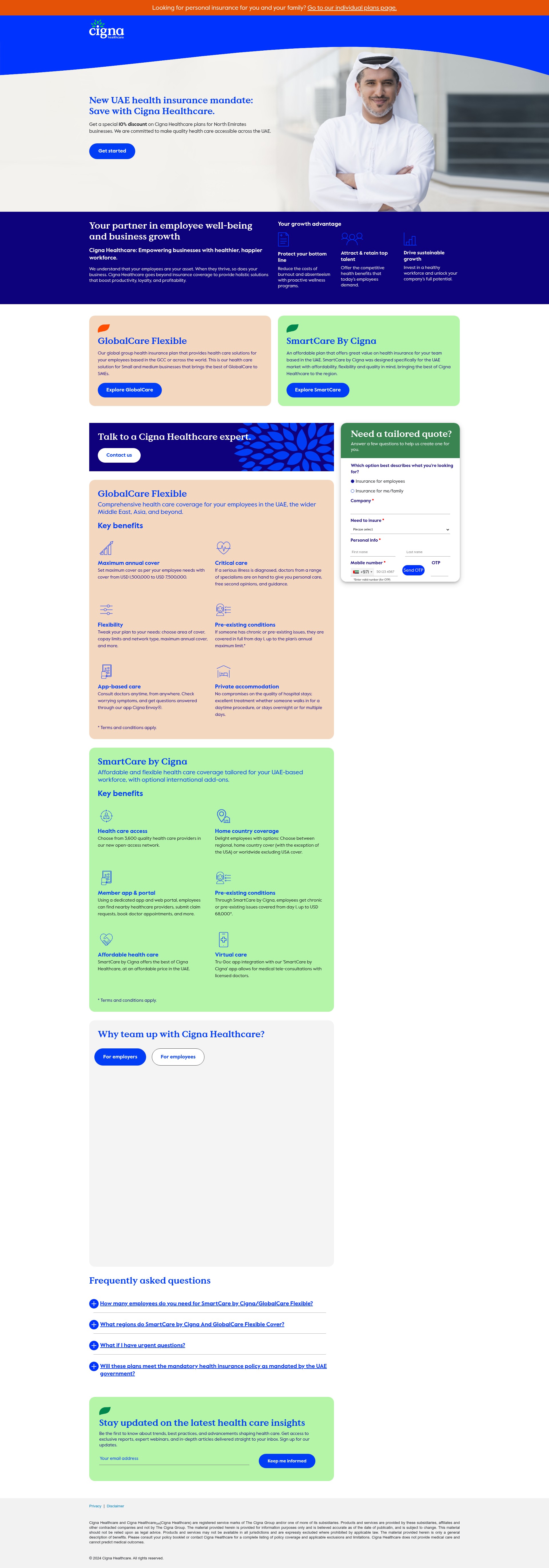 Landing Page